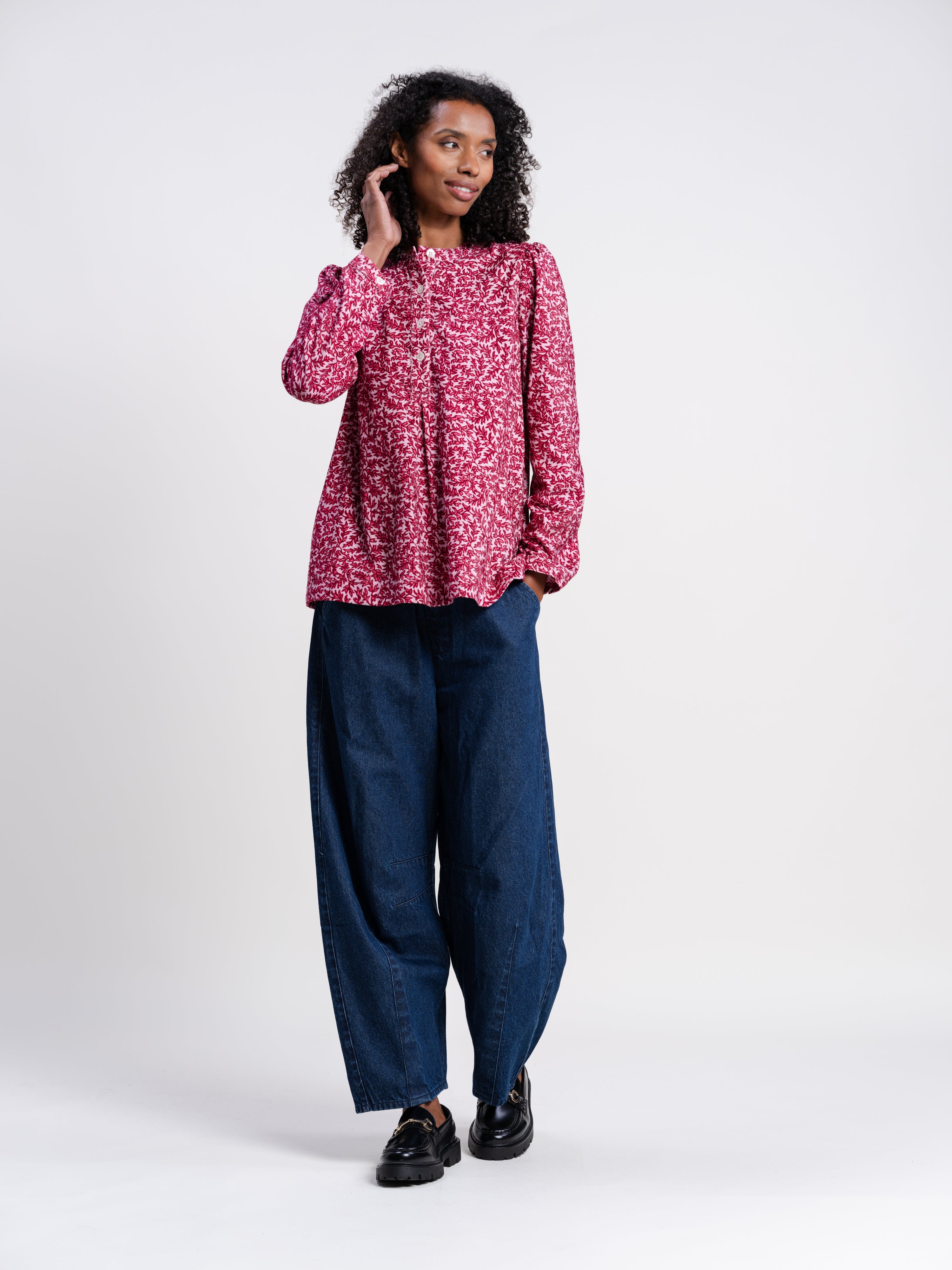 The Ditsy Print Alba Shirt