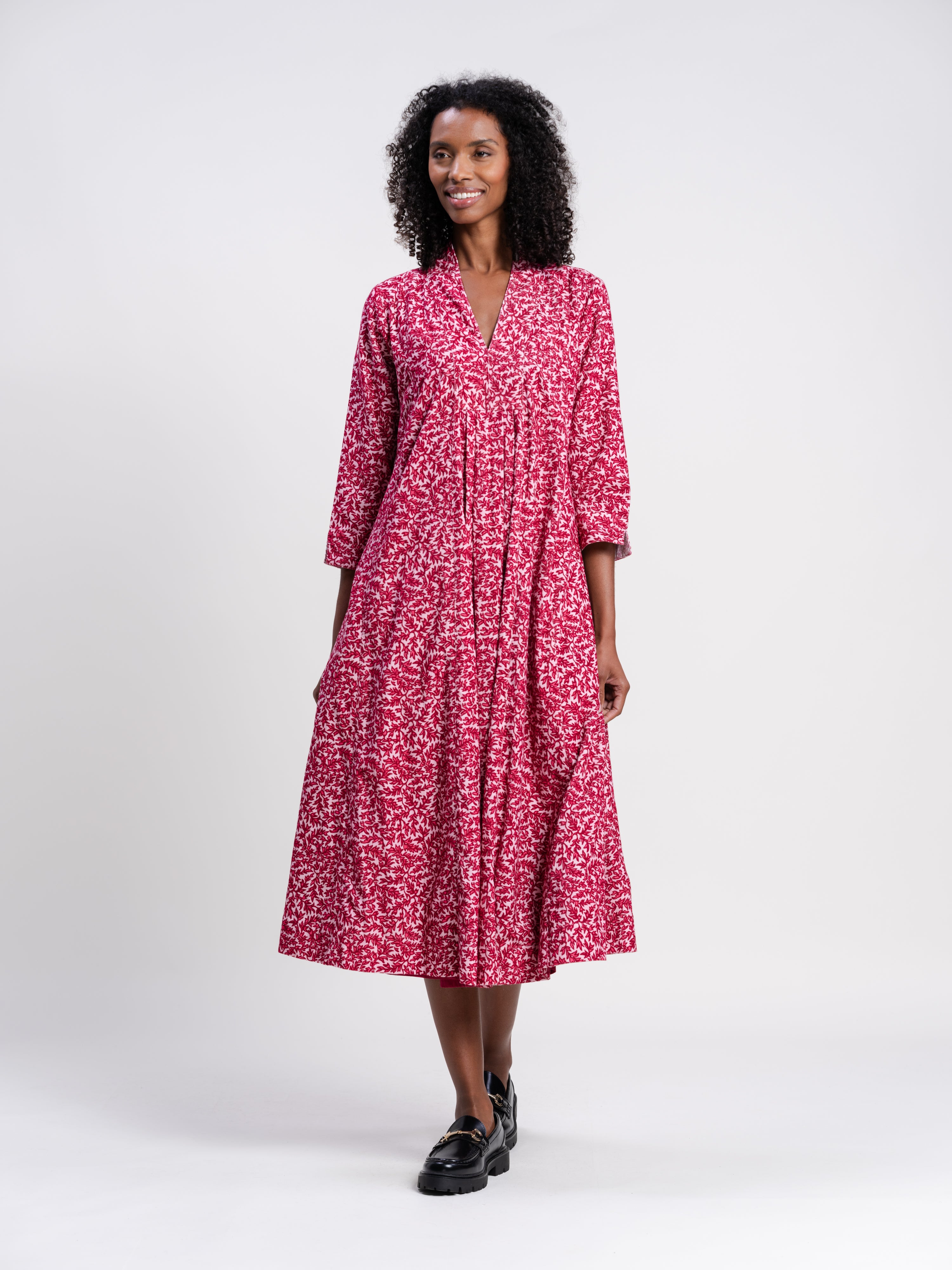 The Ditsy Print Winter Dress