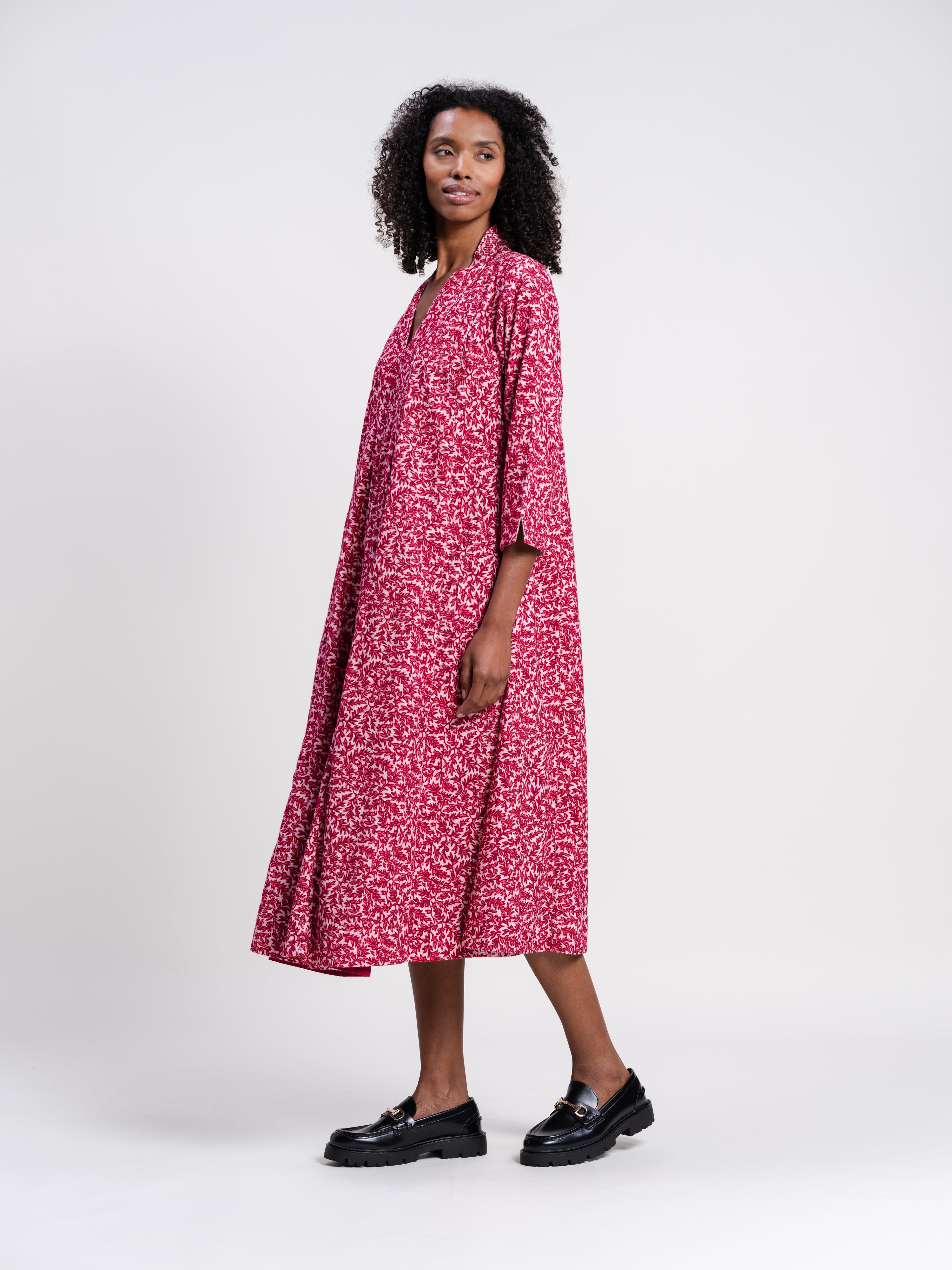 The Ditsy Print Winter Dress