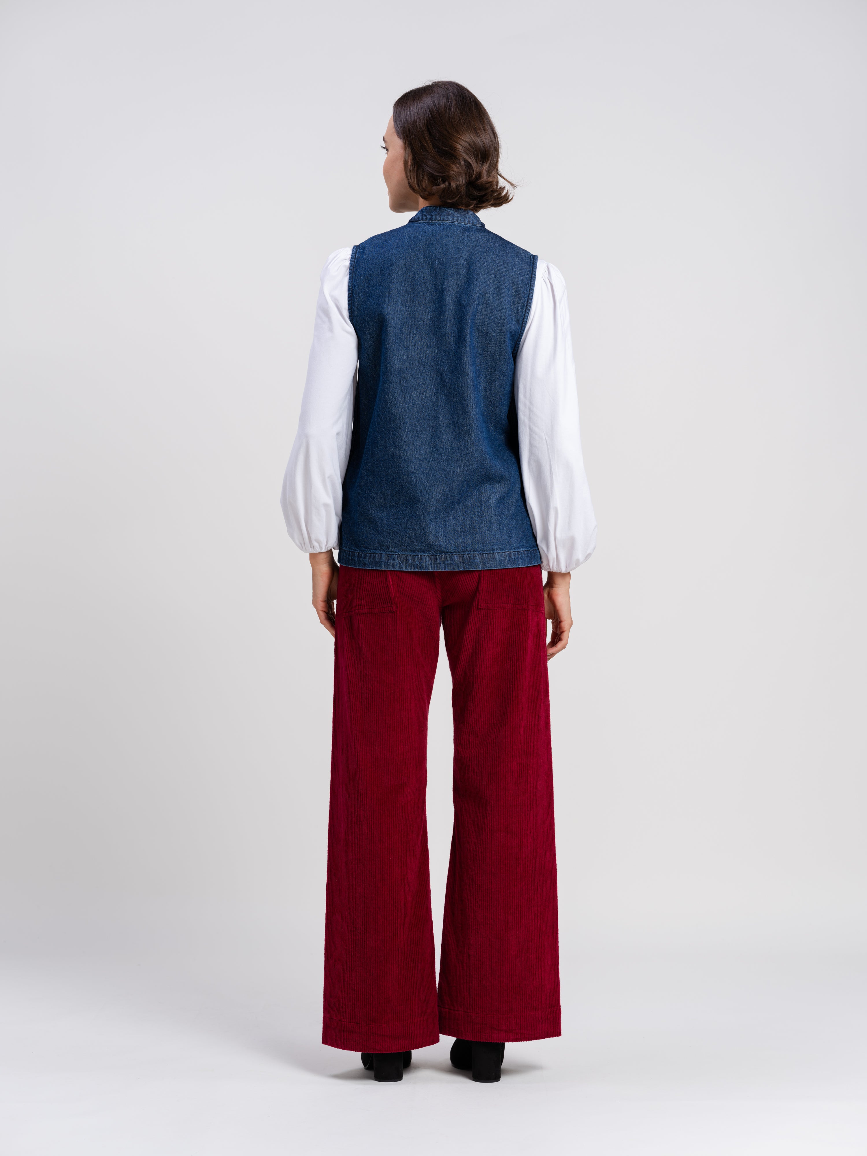 The Denim Willa Waistcoat