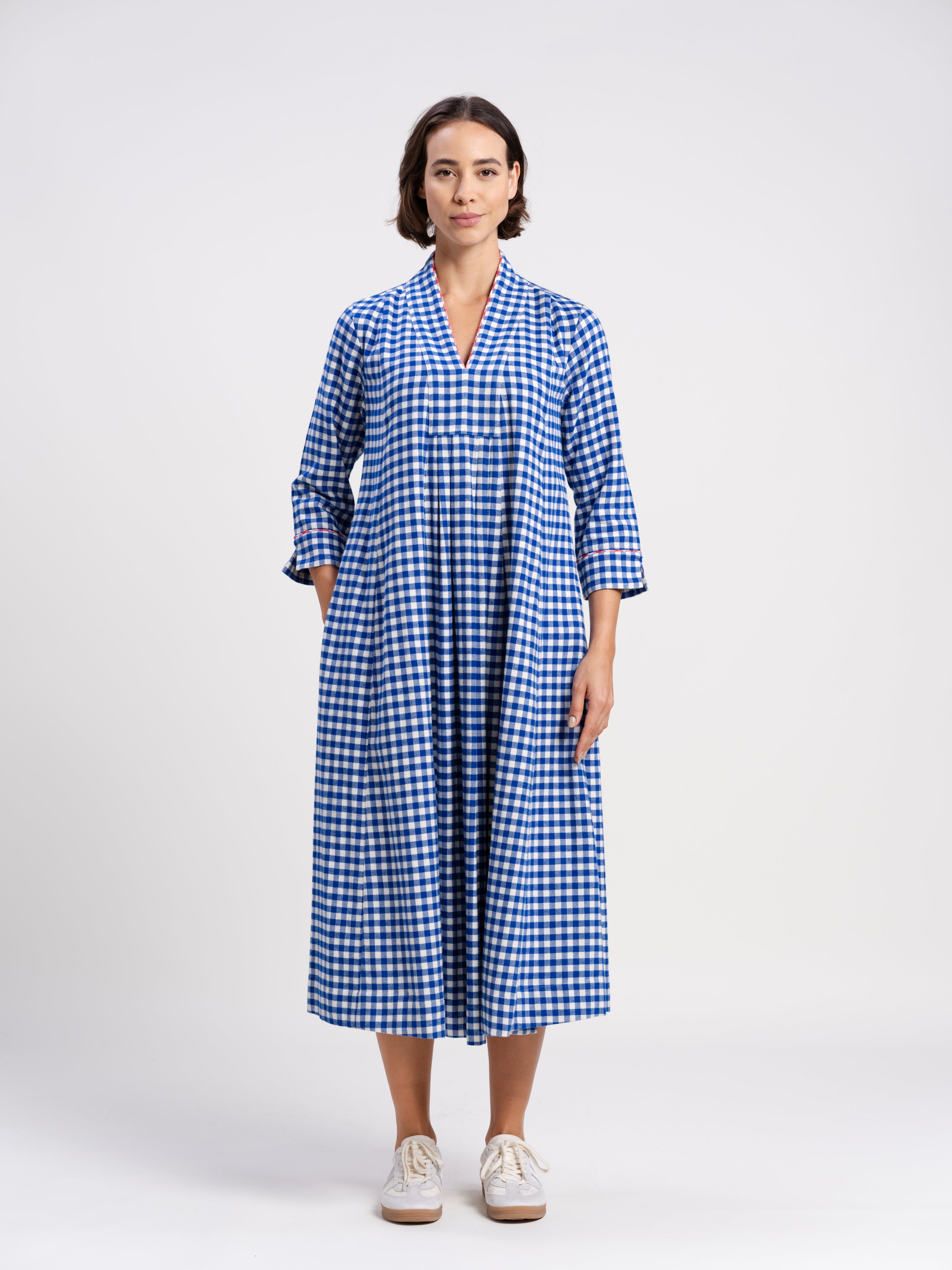 The Gingham Easy Winter Dress
