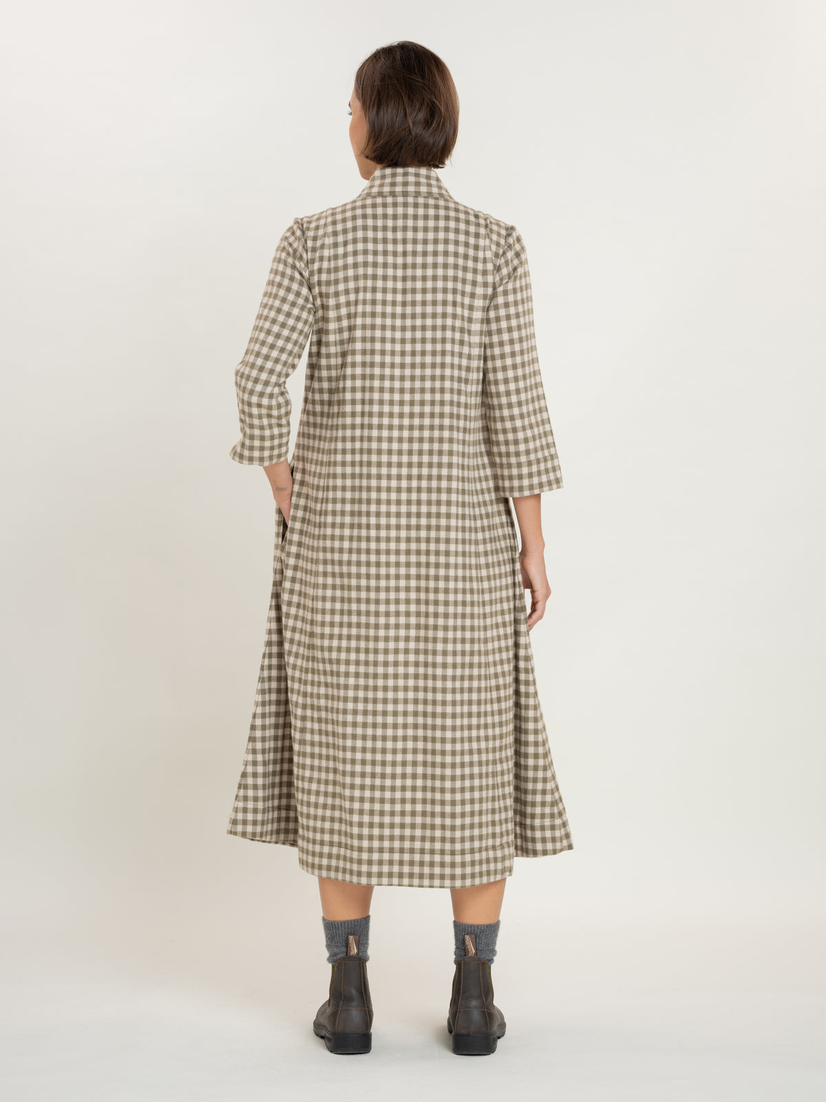 The Check Easy Winter Dress