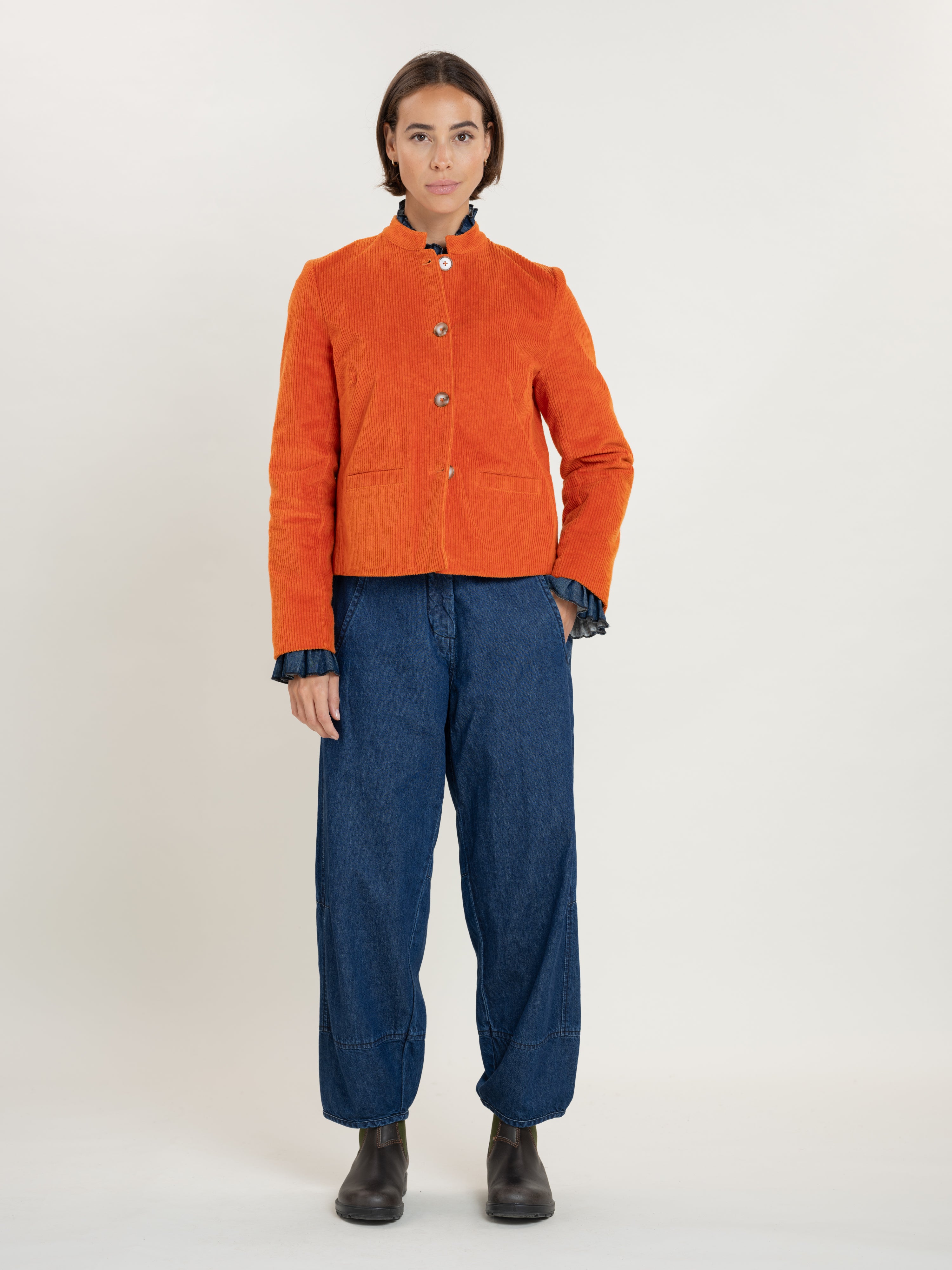 #colour_Burnt Orange - Stretch Jumbocord