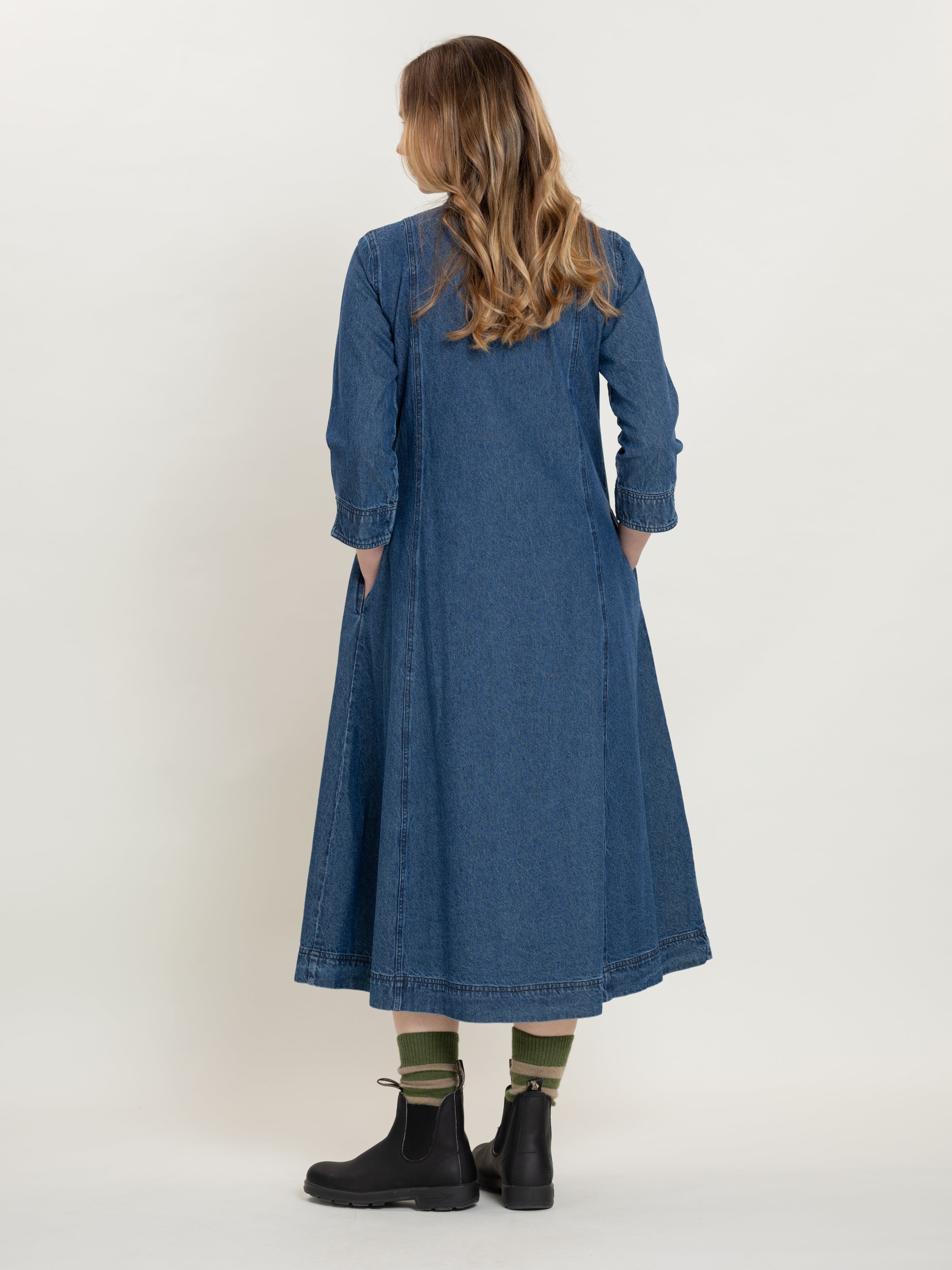 The Easy Denim Dress