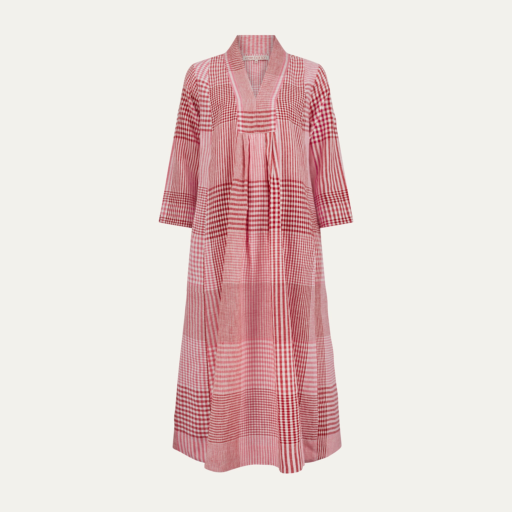 The Irregular Check Easy Summer Dress
