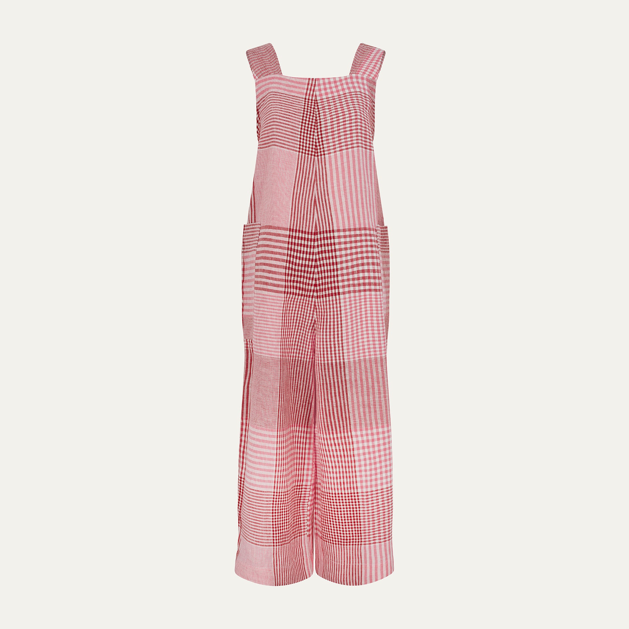 The Irregular Check Jumpsuit