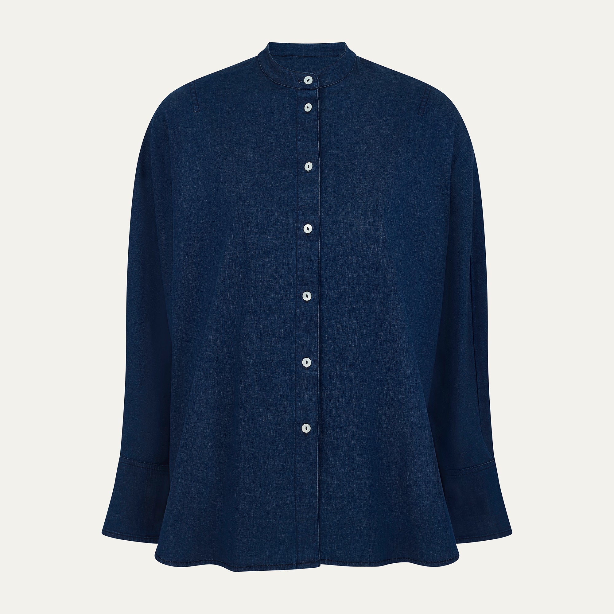 The Lightweight Denim Poet Shirt