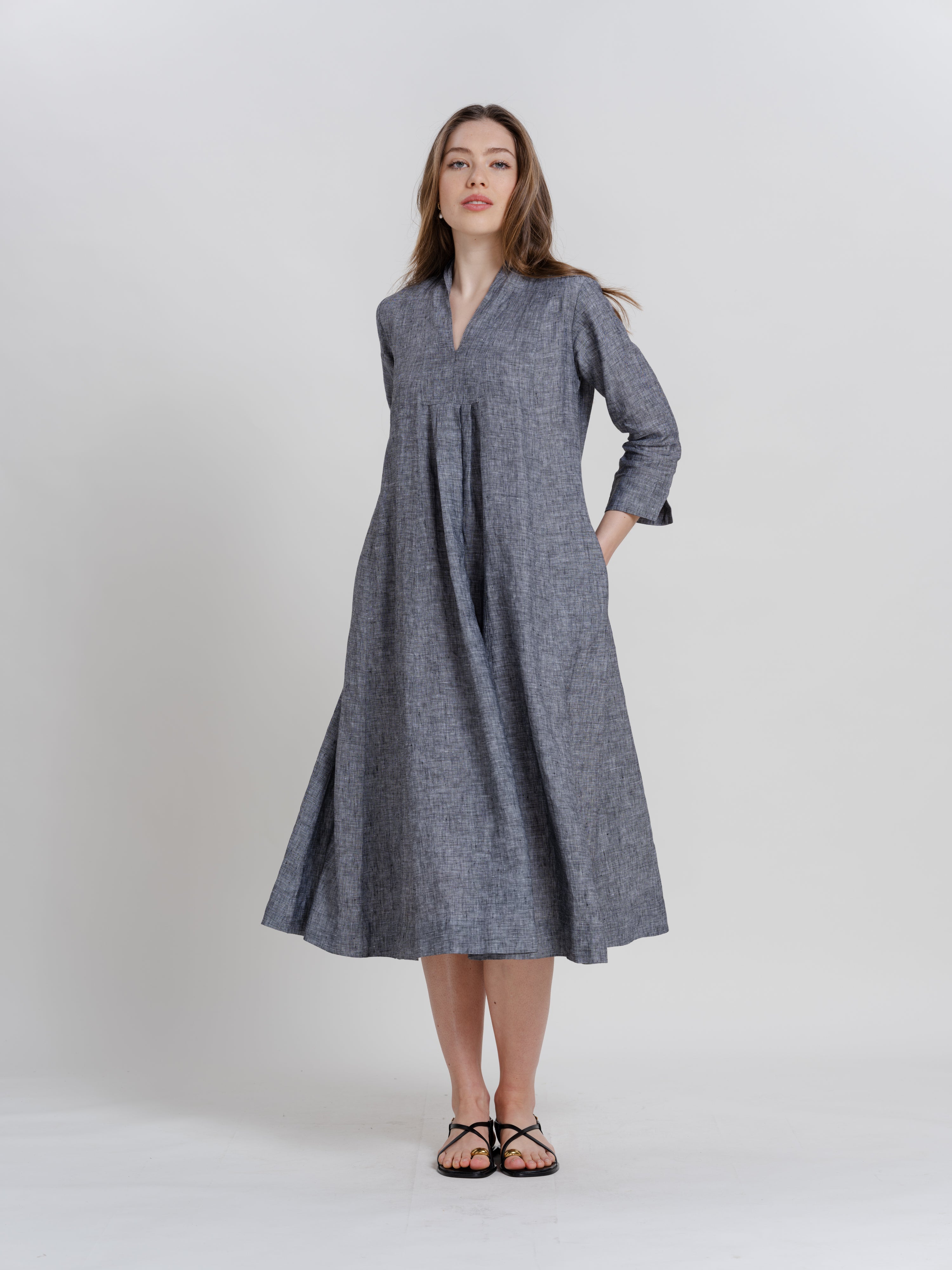 The Chambray Easy Summer Dress