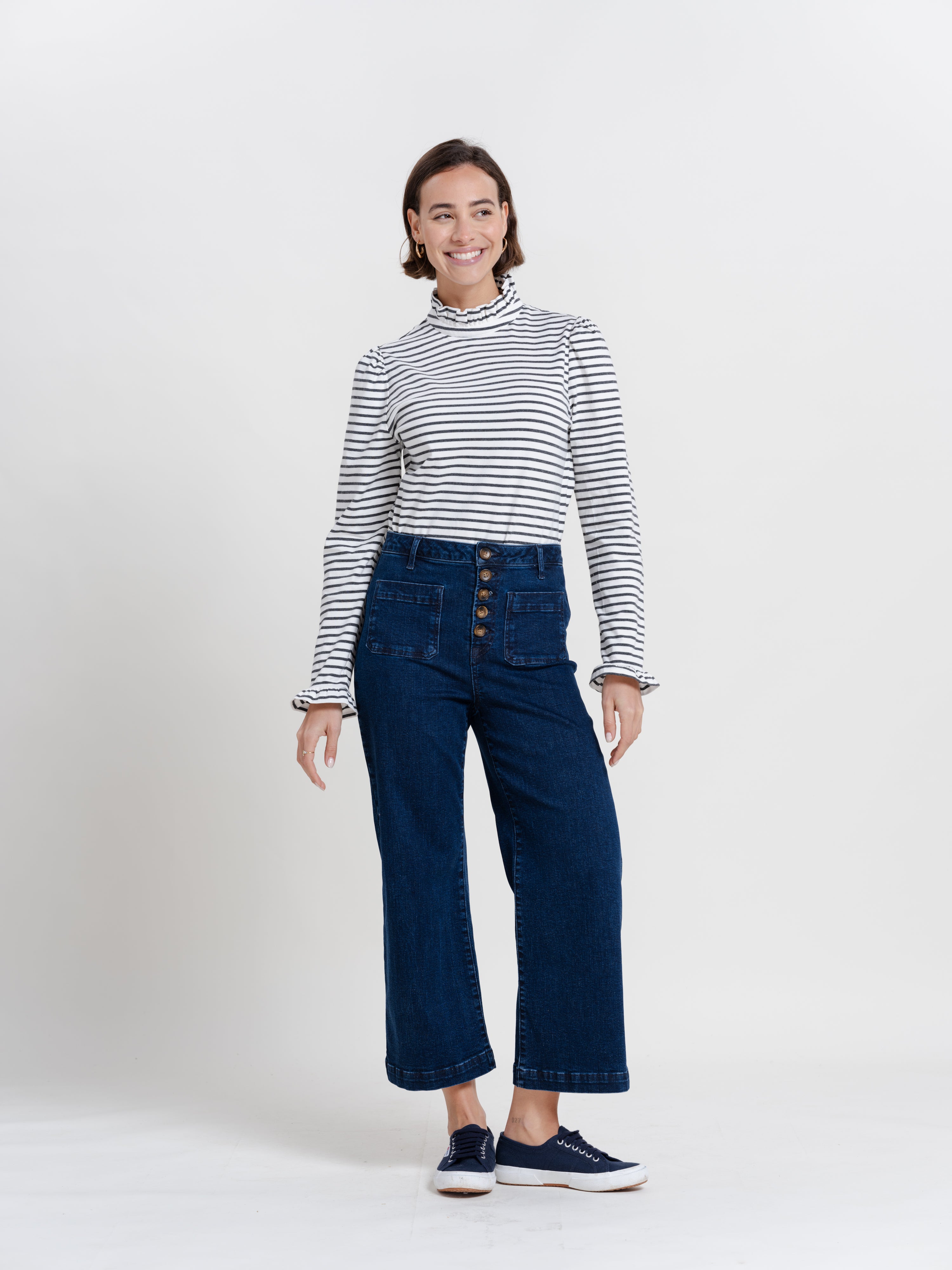 The Jersey Ruffle Top