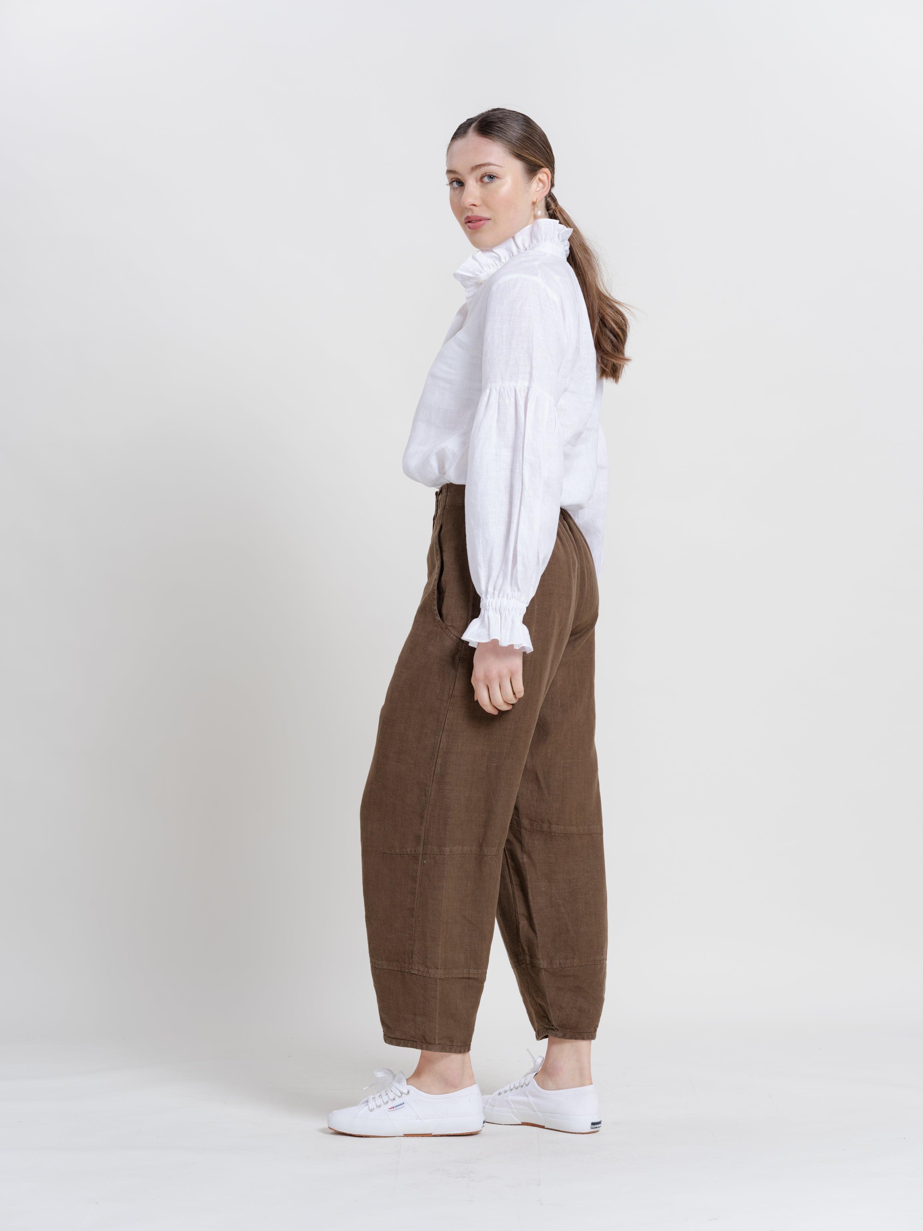 The Lightweight Linen Edwardian Shirt