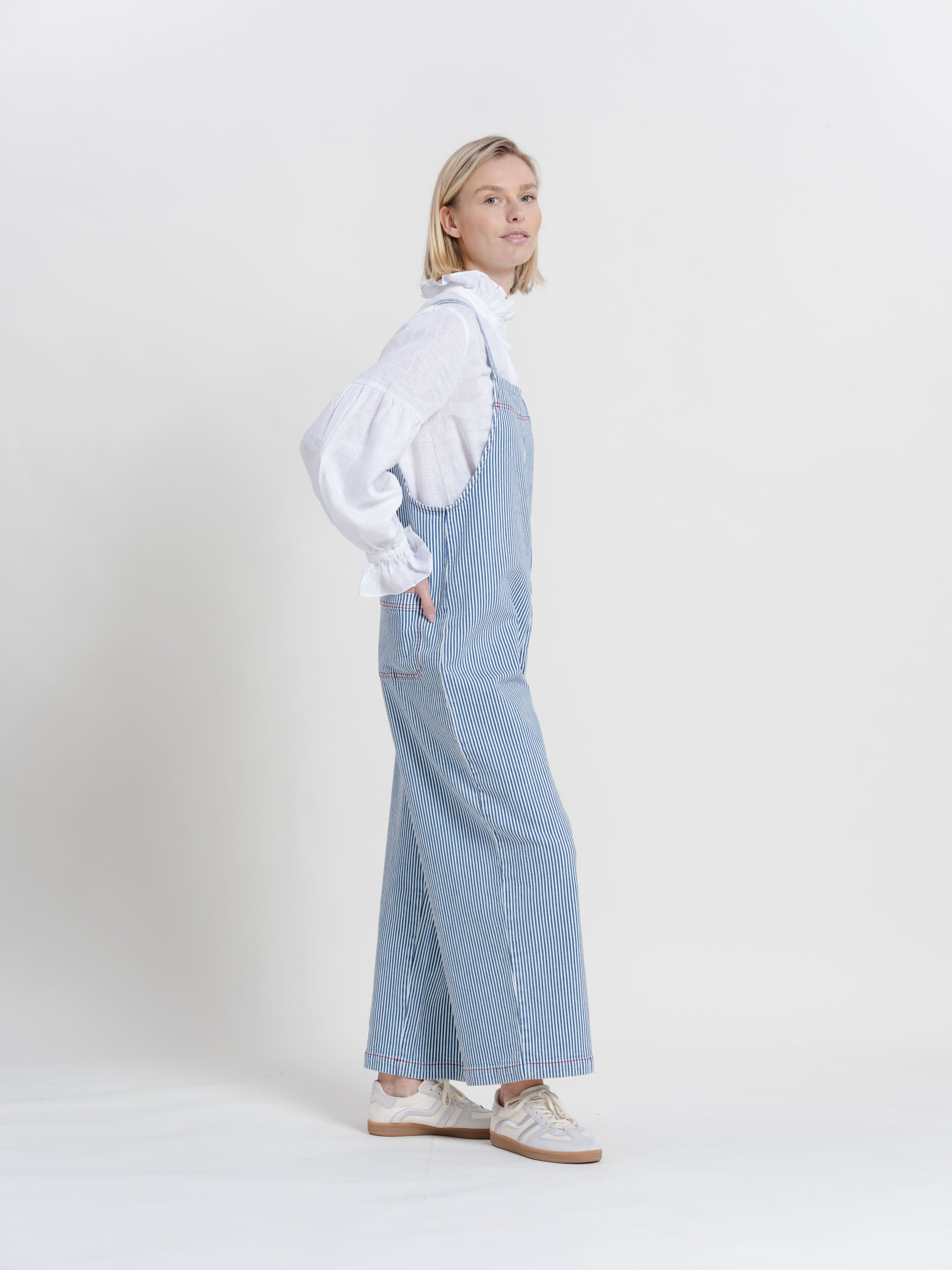 The Striped Dungarees