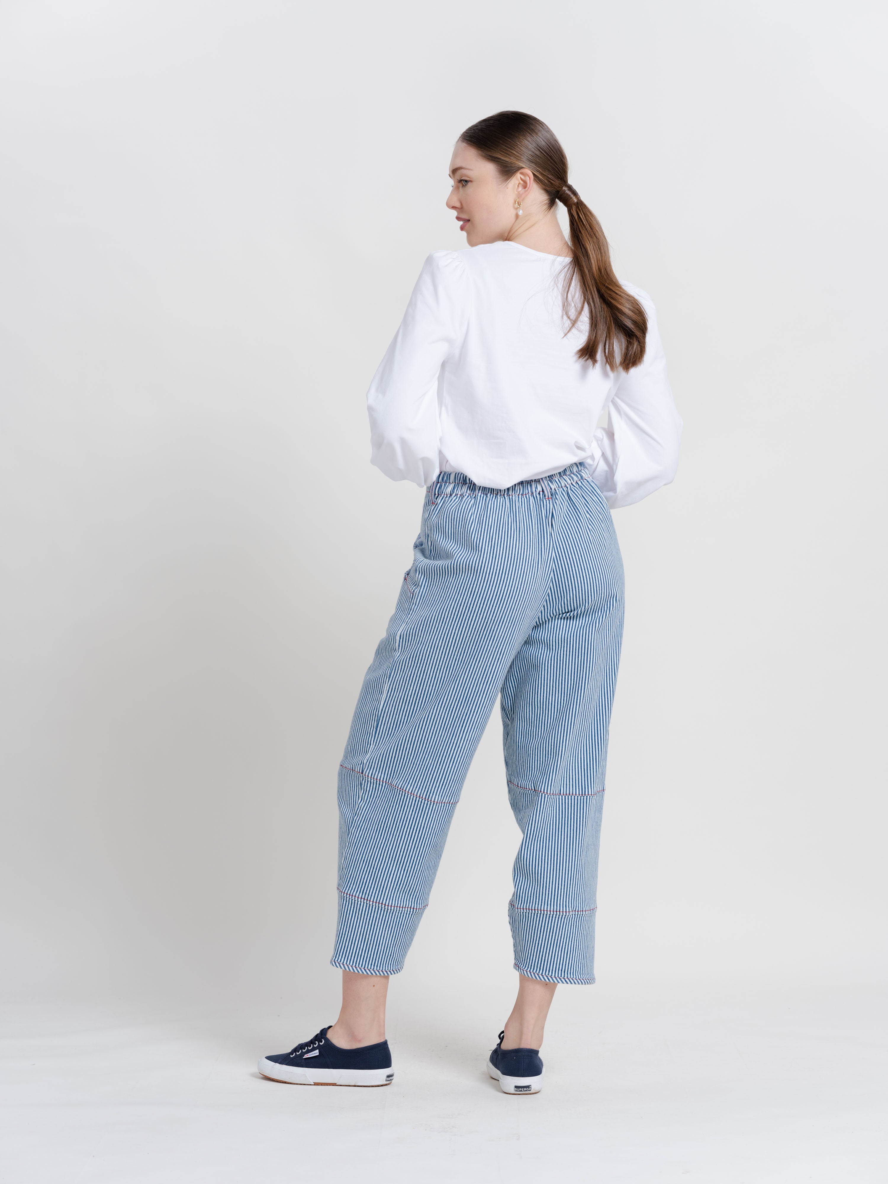 The Striped Workwear Trousers