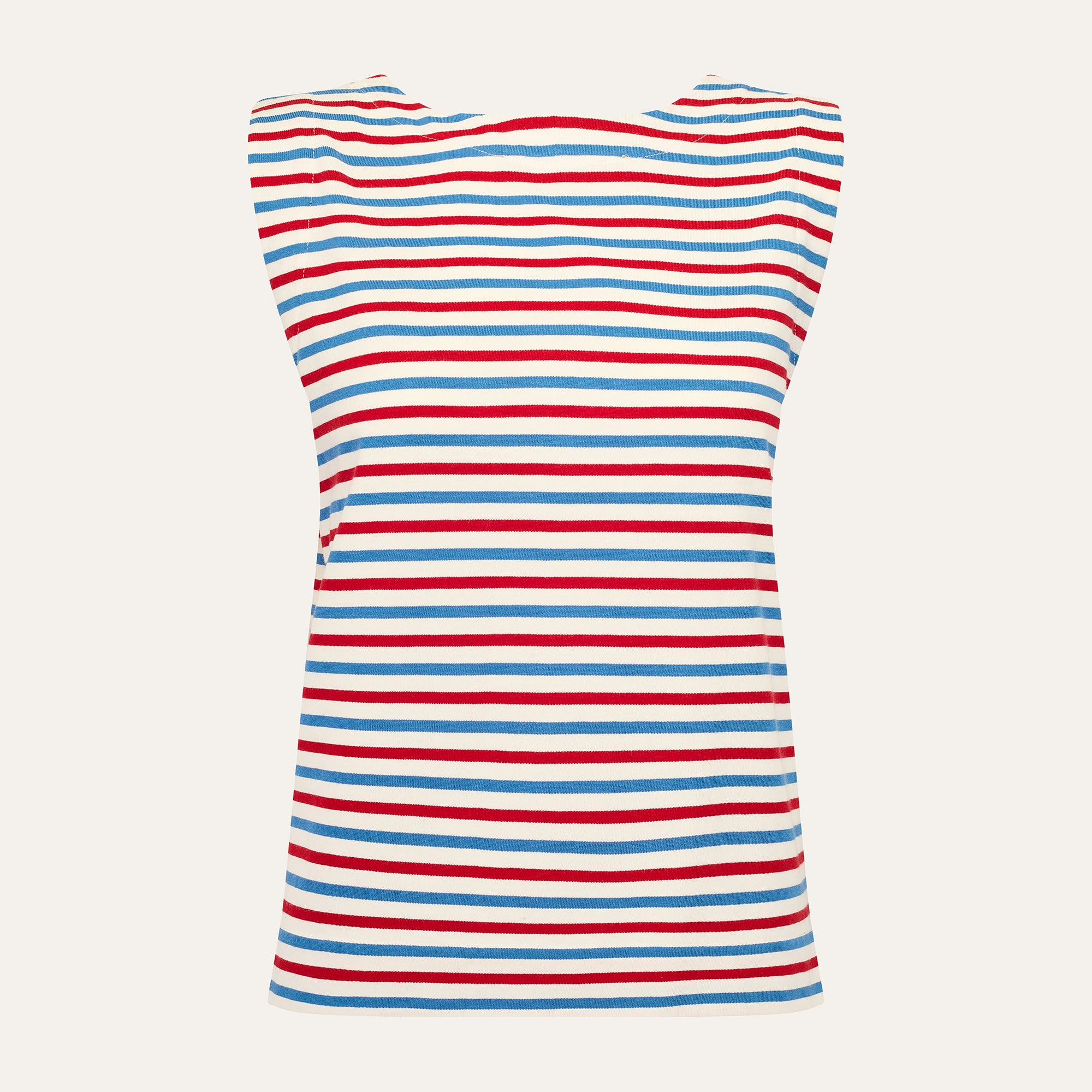 The Striped Jersey Vest