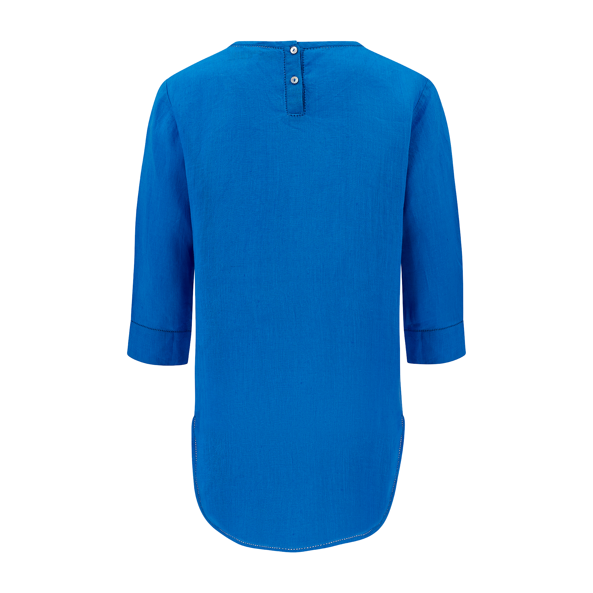 The Round Neck Linen Top