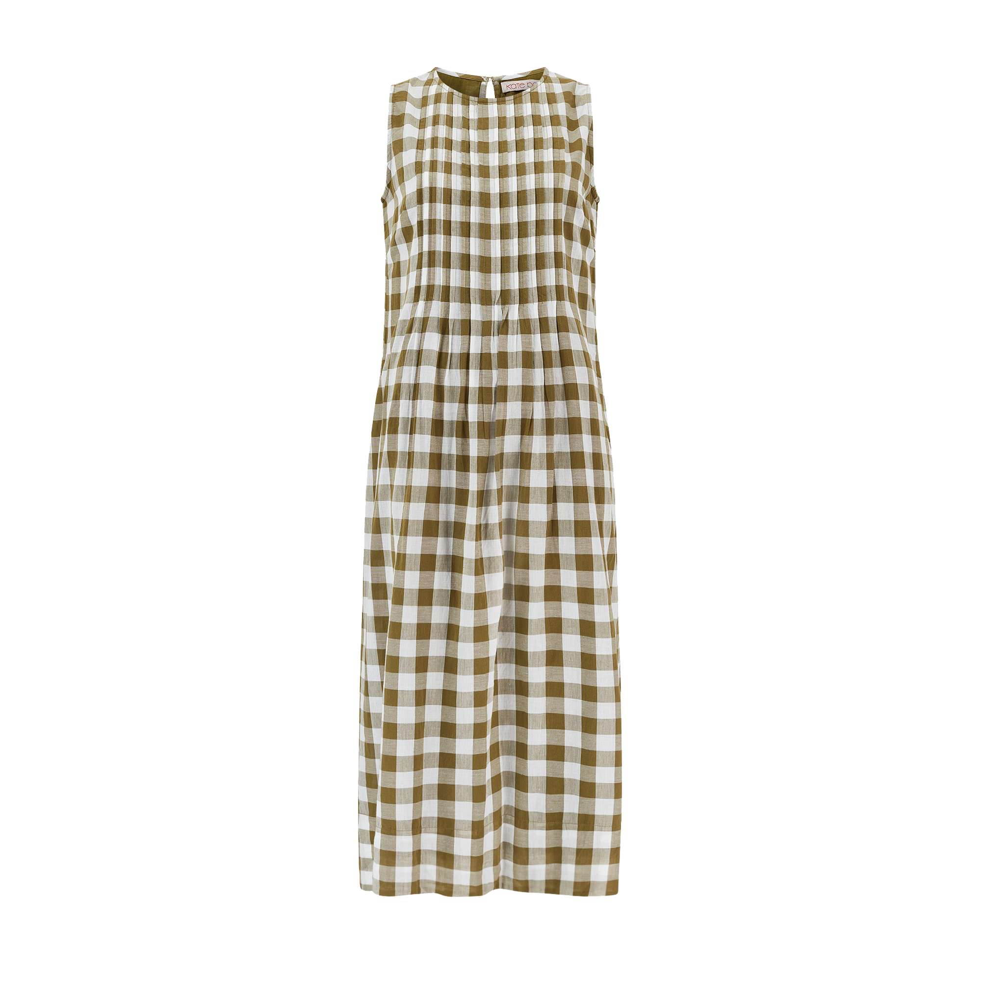 The Sleeveless Pintuck Dress