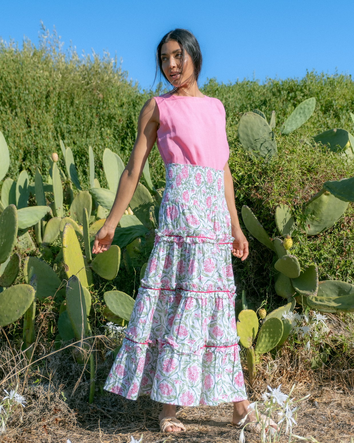 The Tiered Skirt Dress