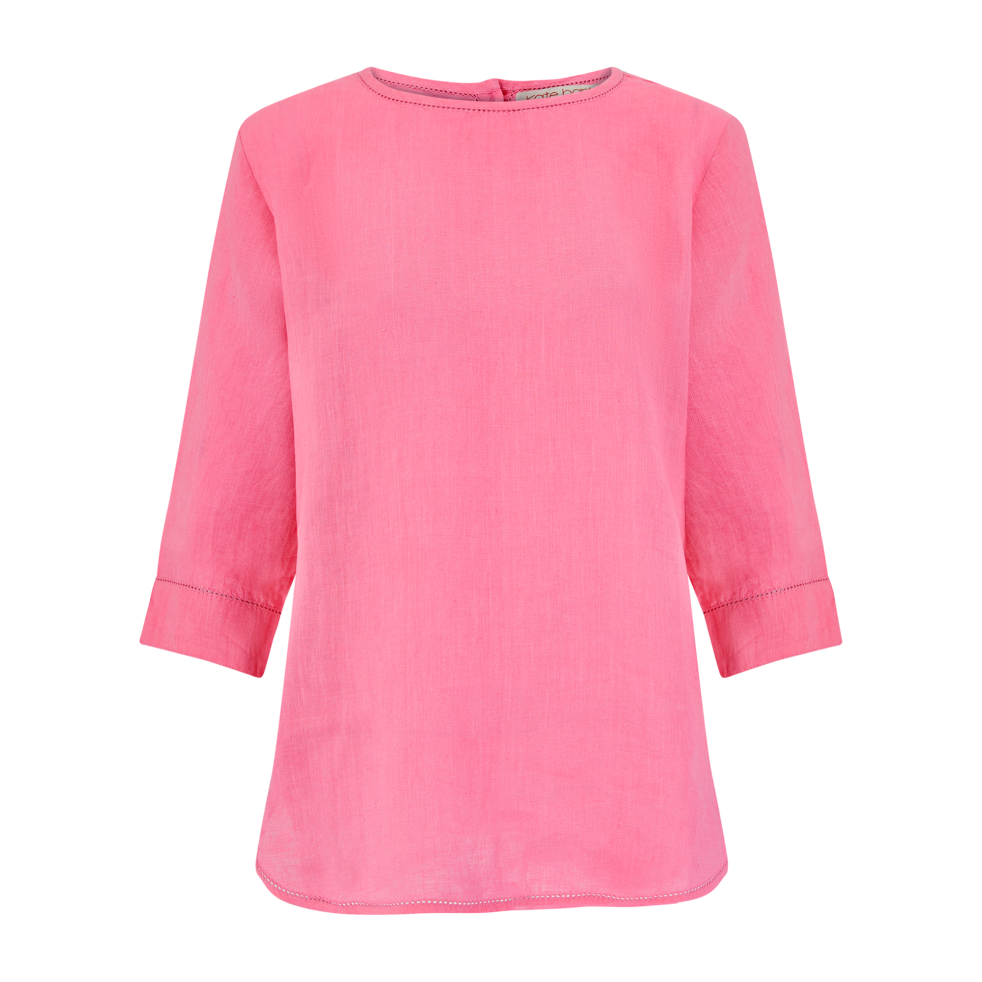 The Round Neck Linen Top
