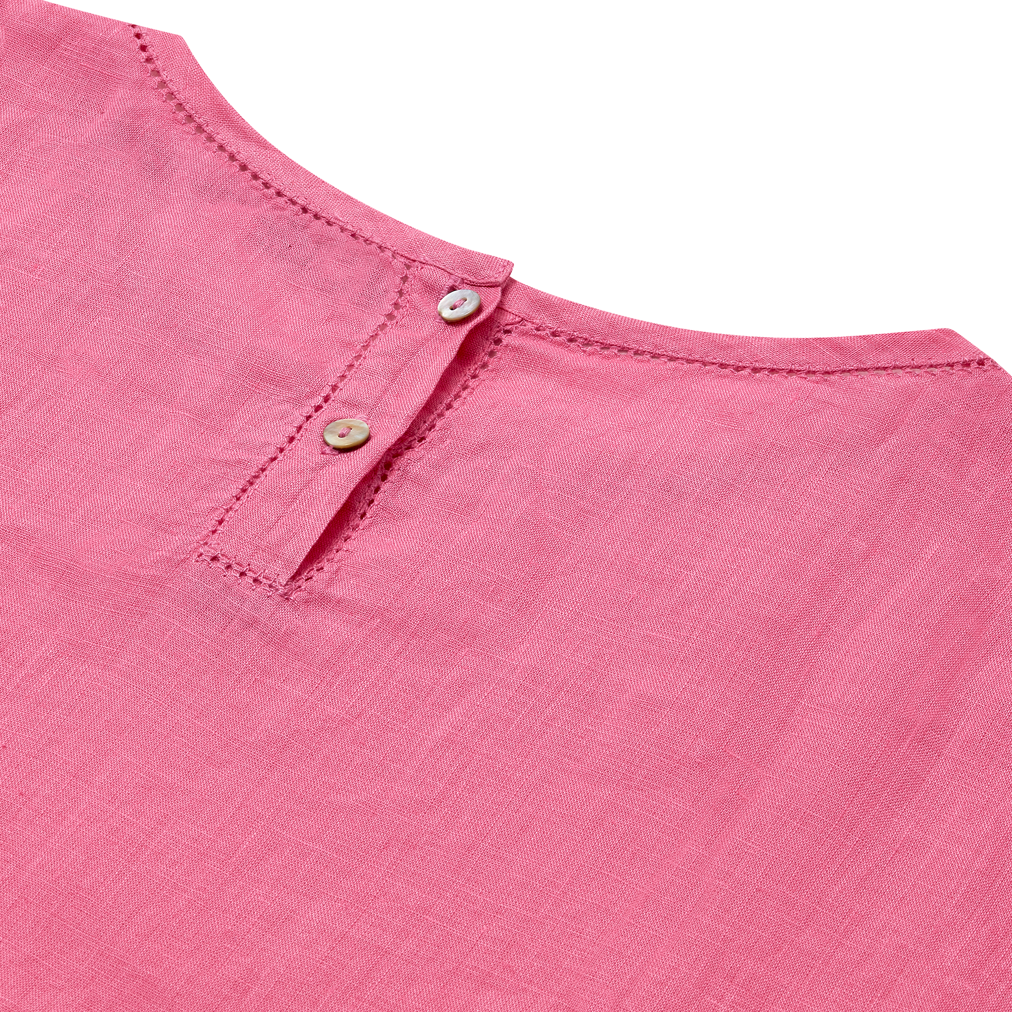 The Round Neck Linen Top