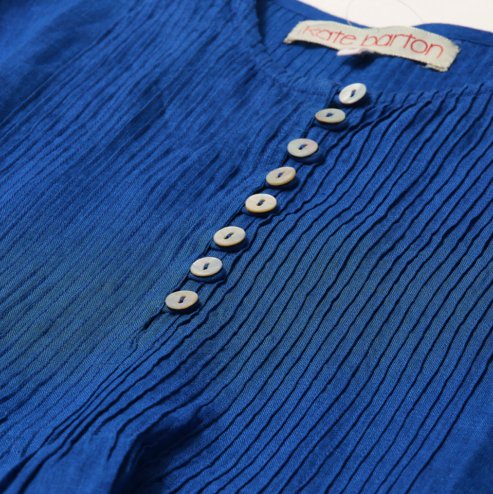 Archive Pintuck Tunic Top Linen