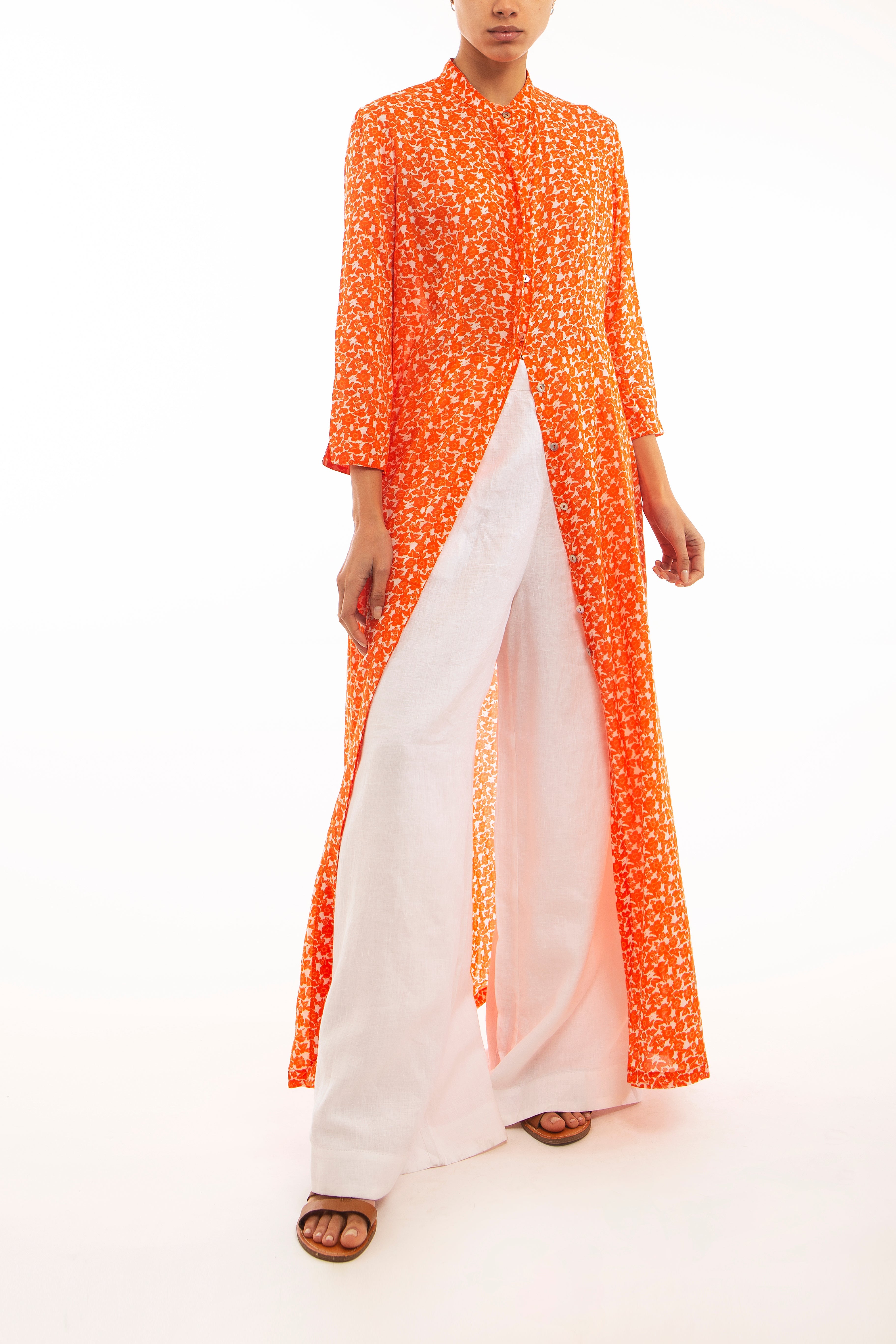 Archive Long Fitted Summer Coat