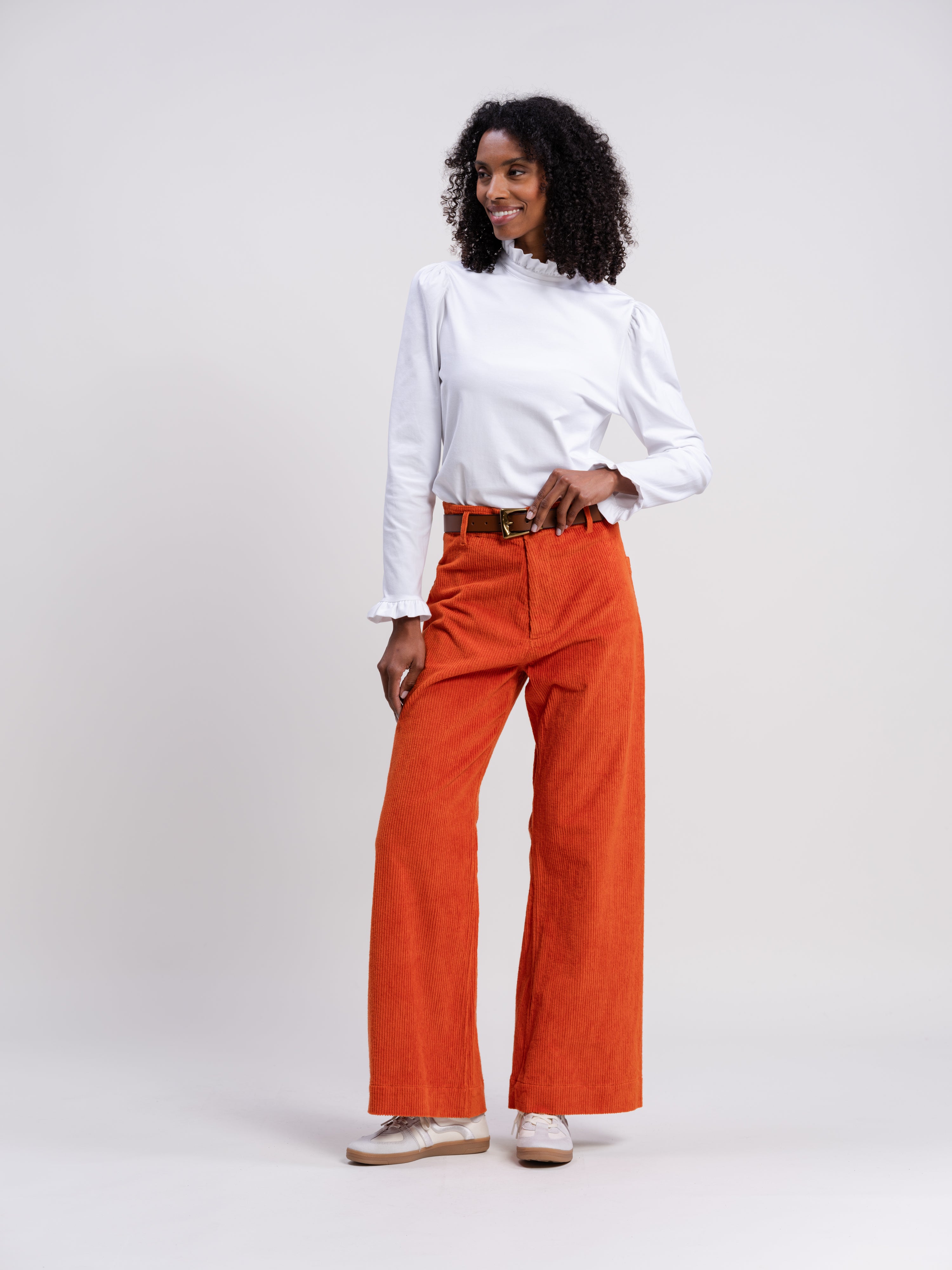 The Jersey Ruffle Top