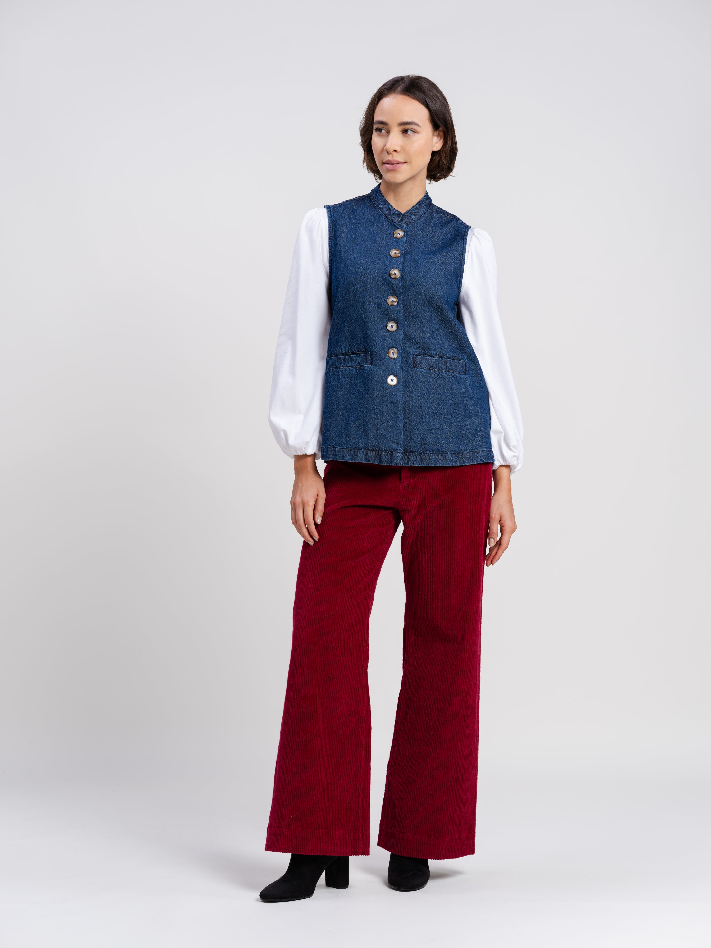 The Denim Willa Waistcoat