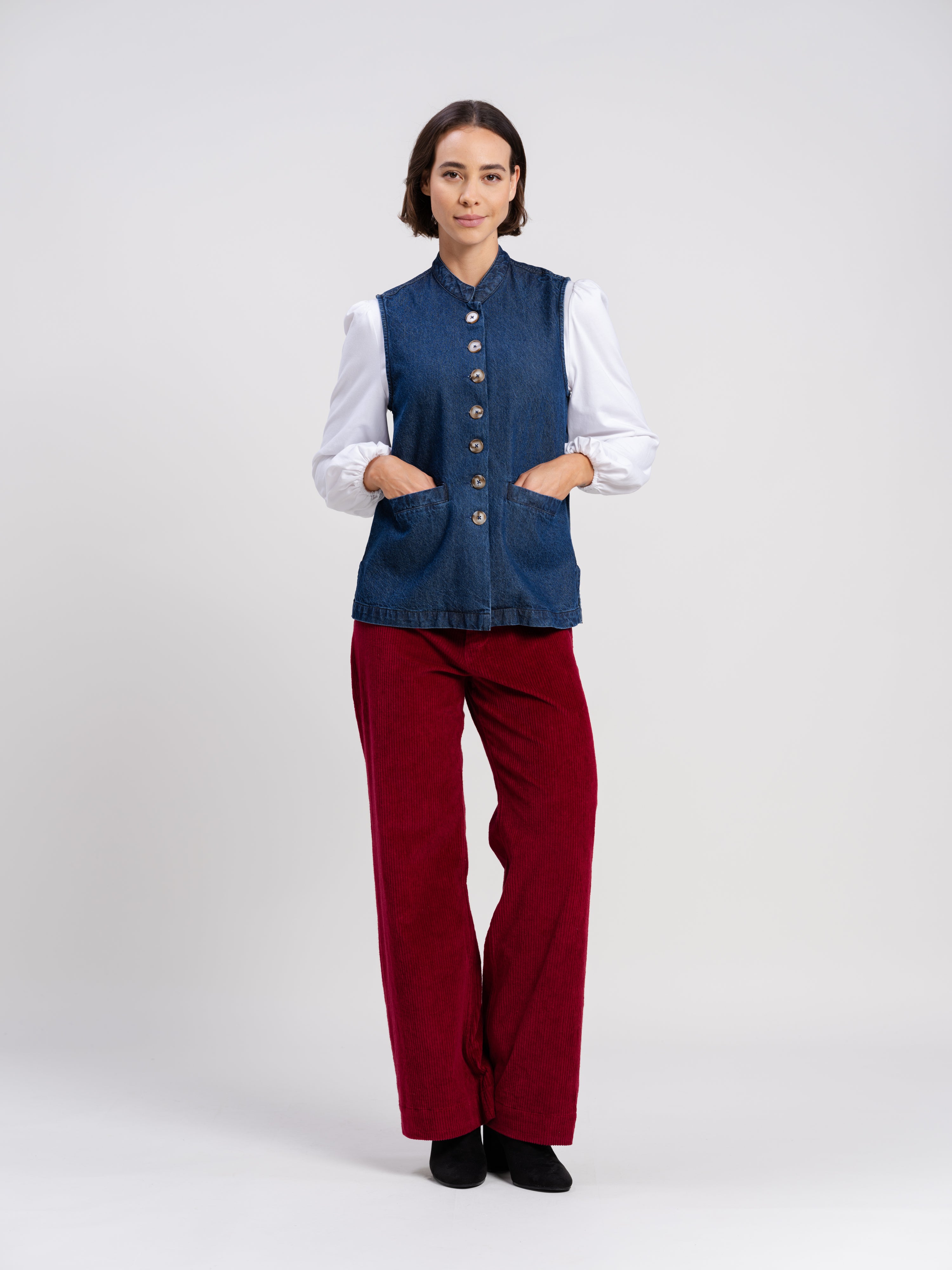 The Denim Willa Waistcoat