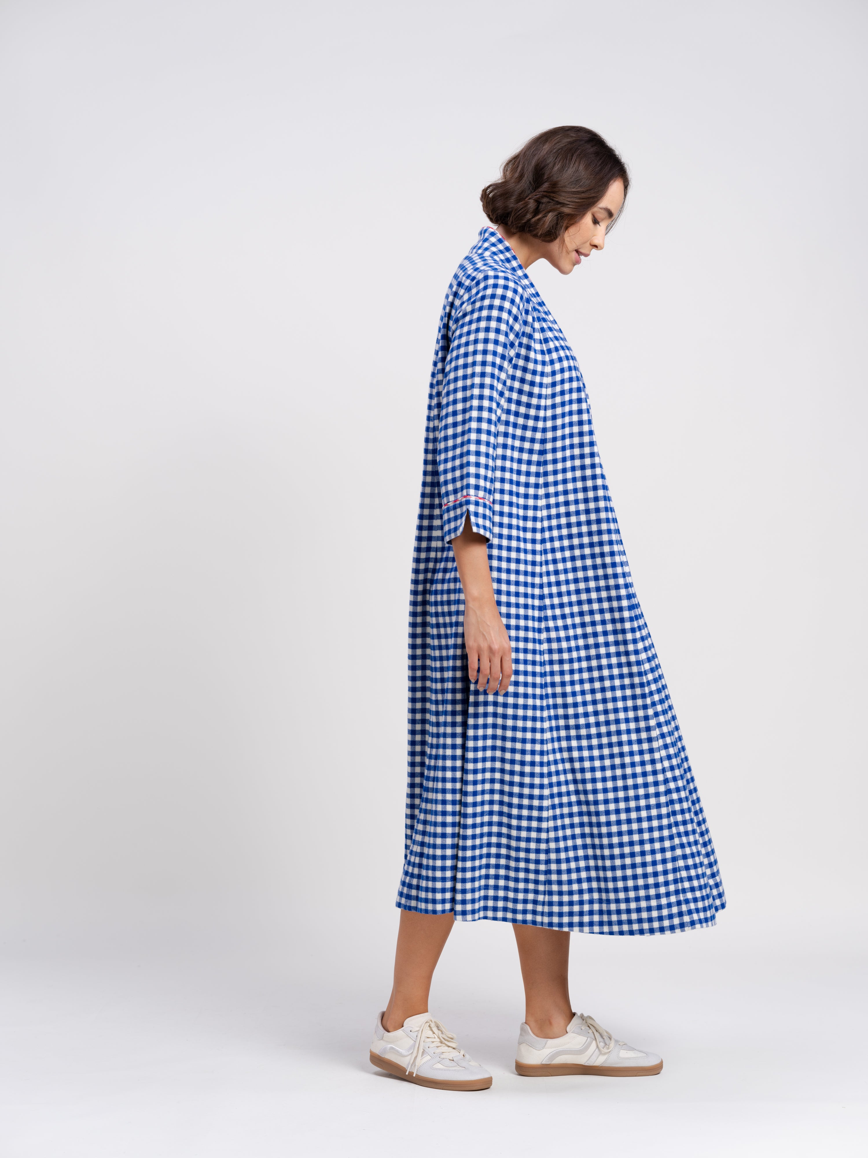 The Gingham Easy Winter Dress