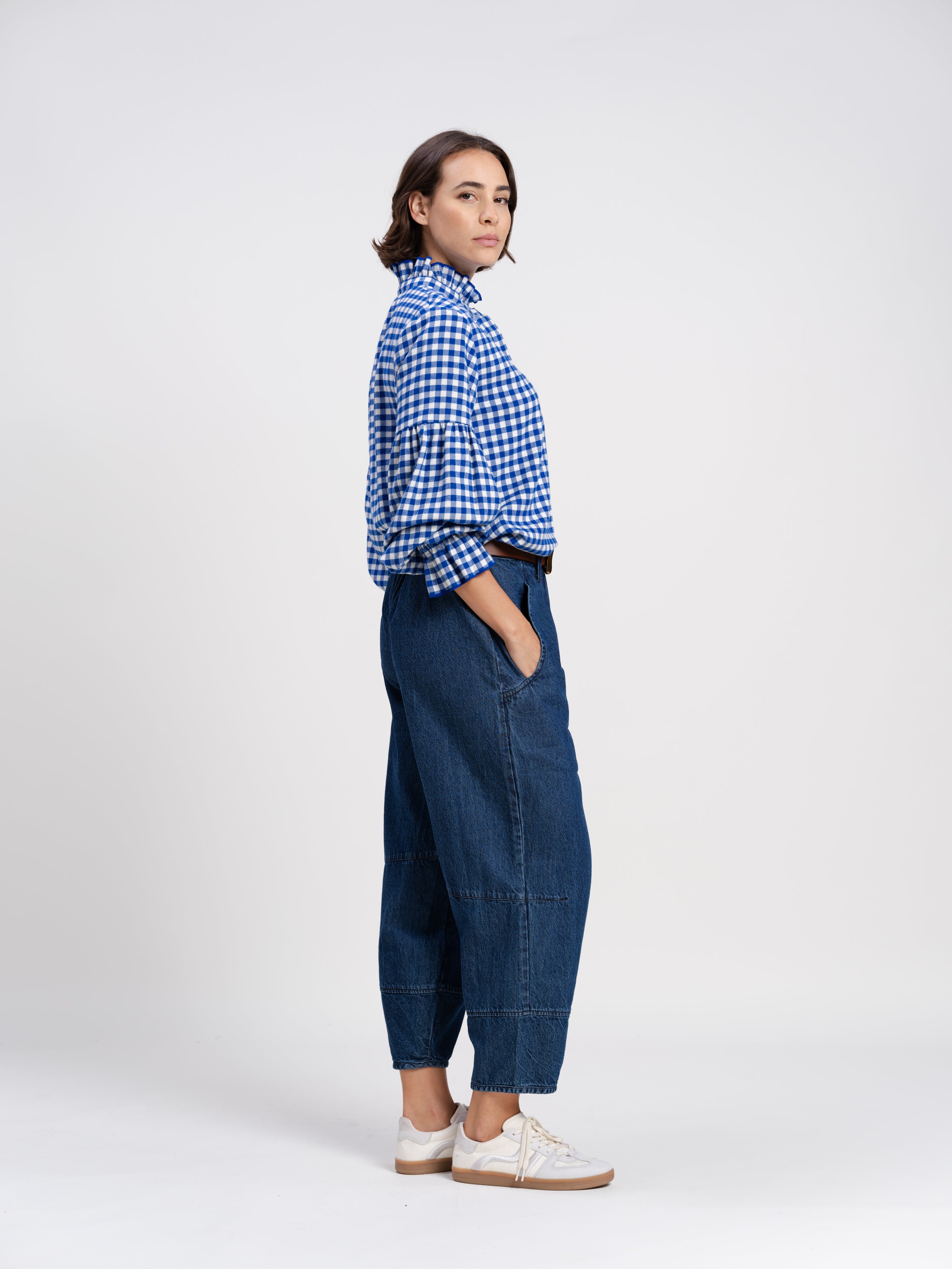 The Gingham Edwardian Shirt
