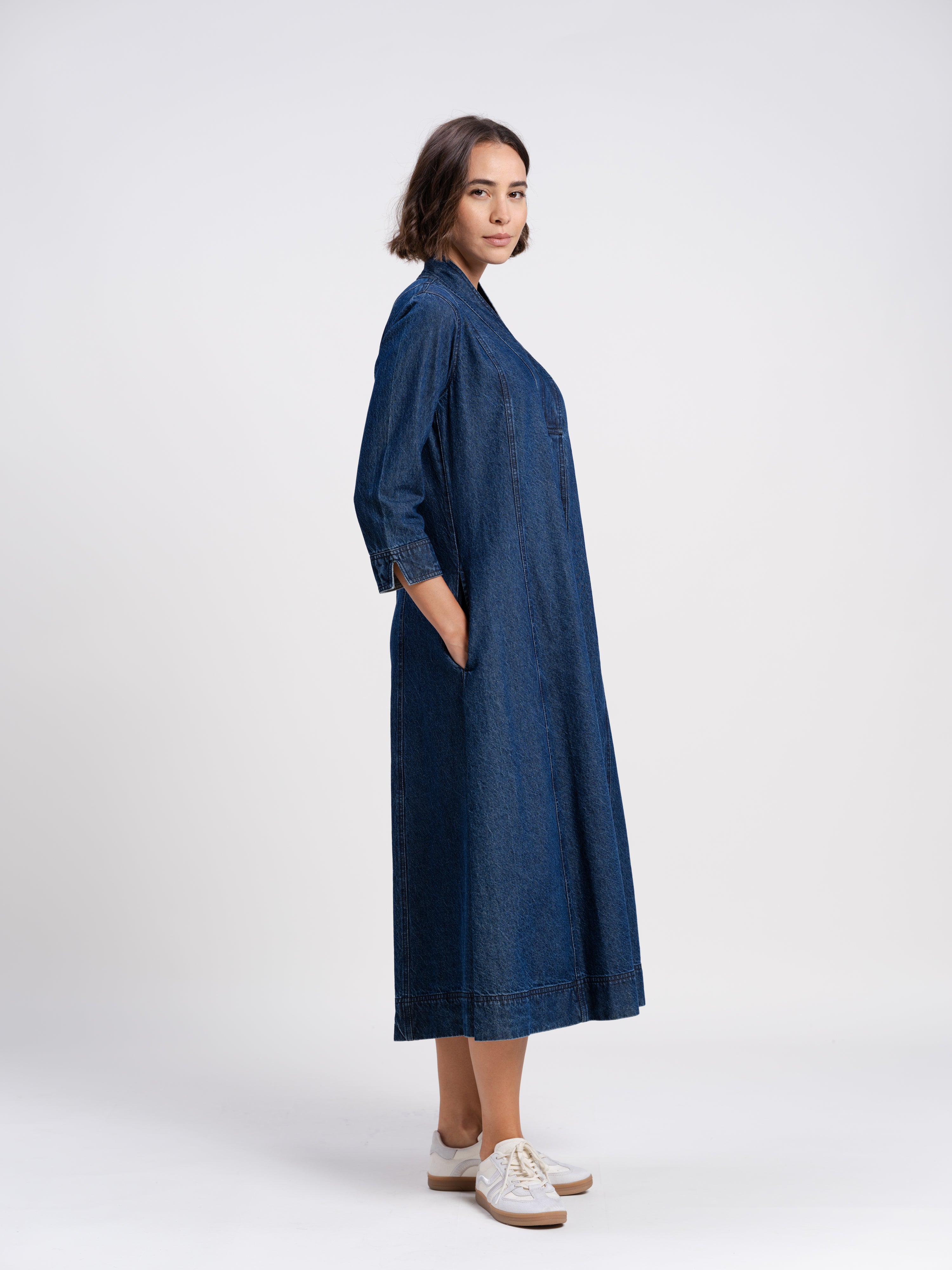 The Easy Denim Dress