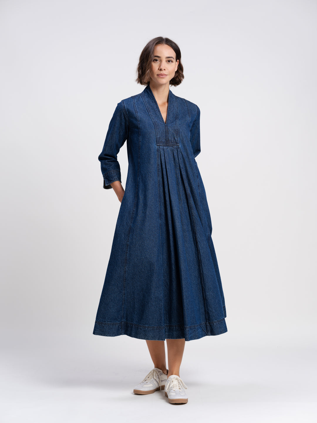 Kate Barton Women's Winter Dress | Denim Kate Barton Women's Winter Dress | Denim