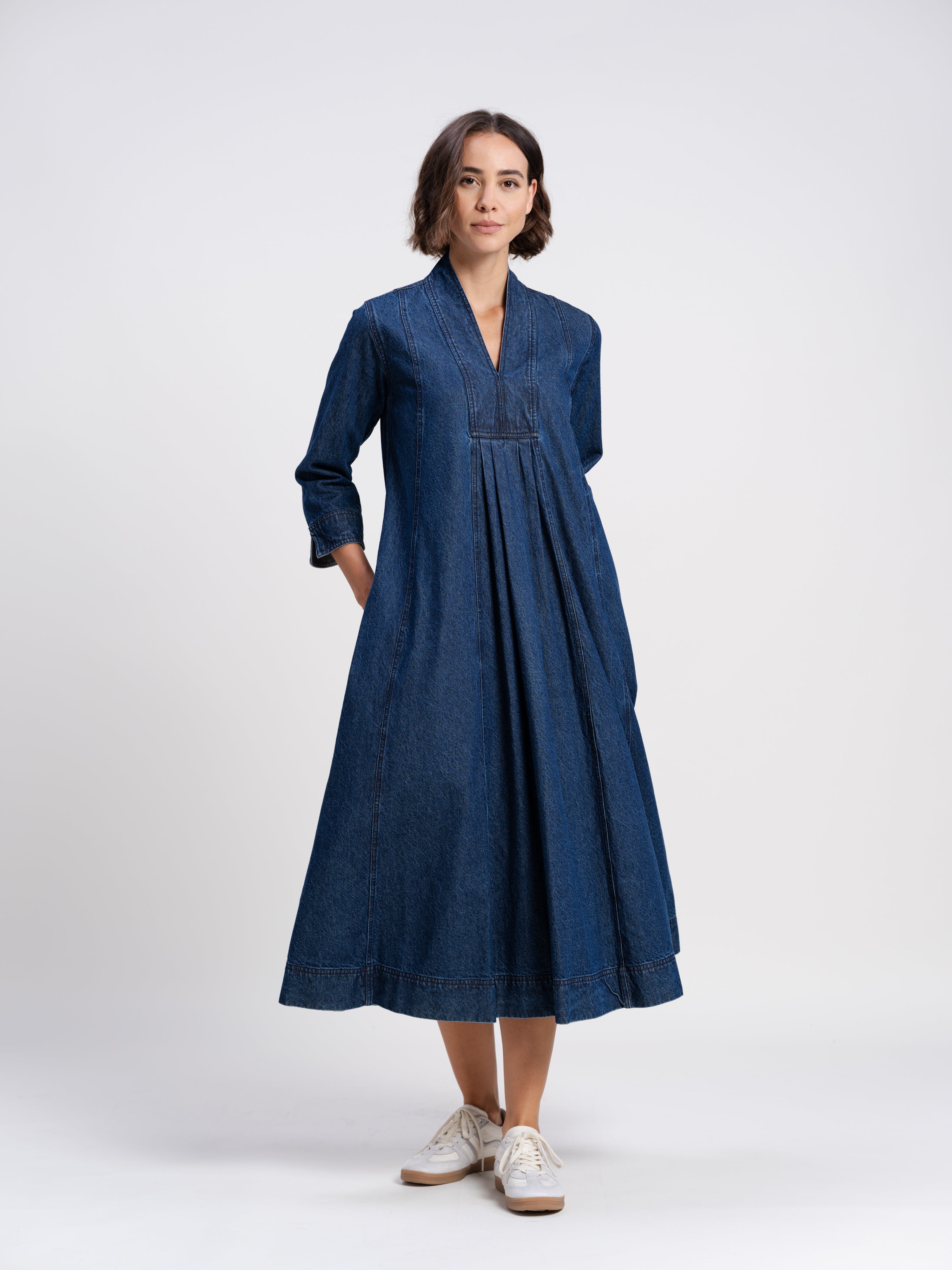 The Easy Denim Dress