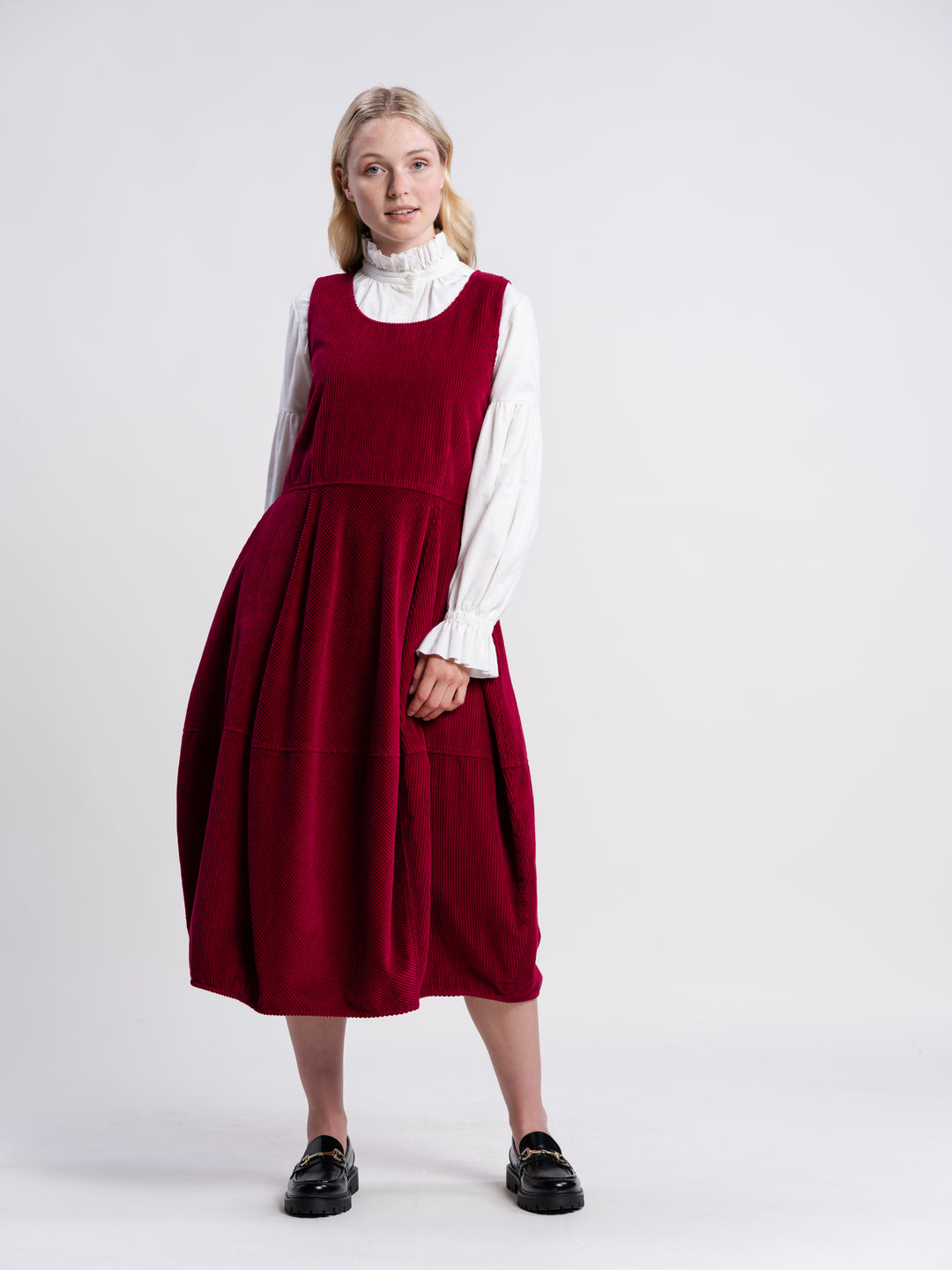 Kate Barton Women's Winter Pinafore | Garnet