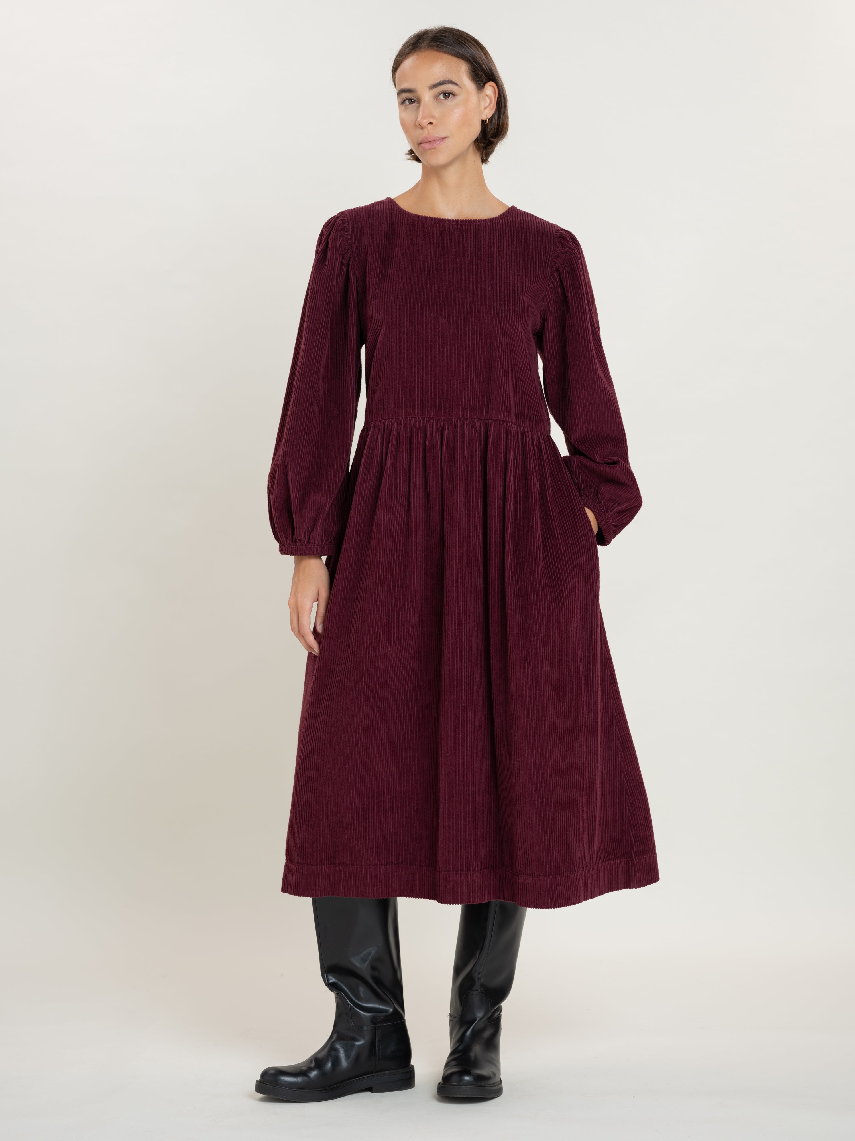 The Winter Round Neck Dress