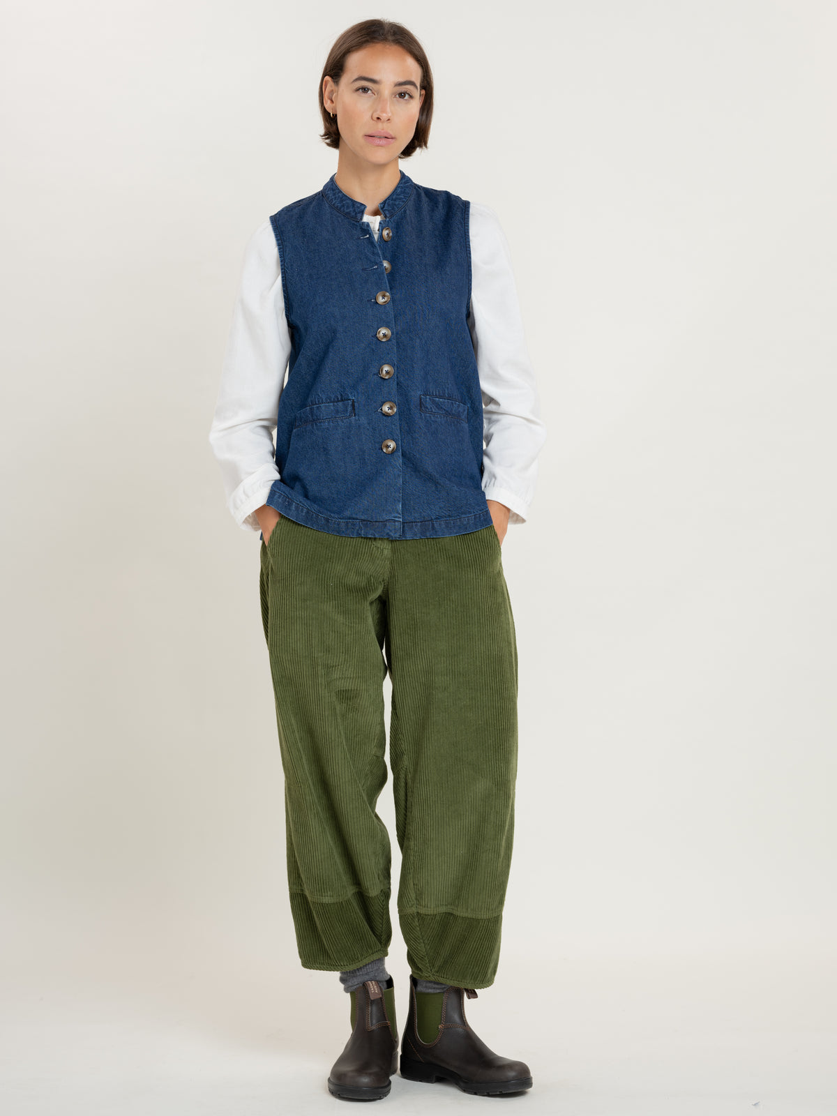 The Denim Willa Waistcoat