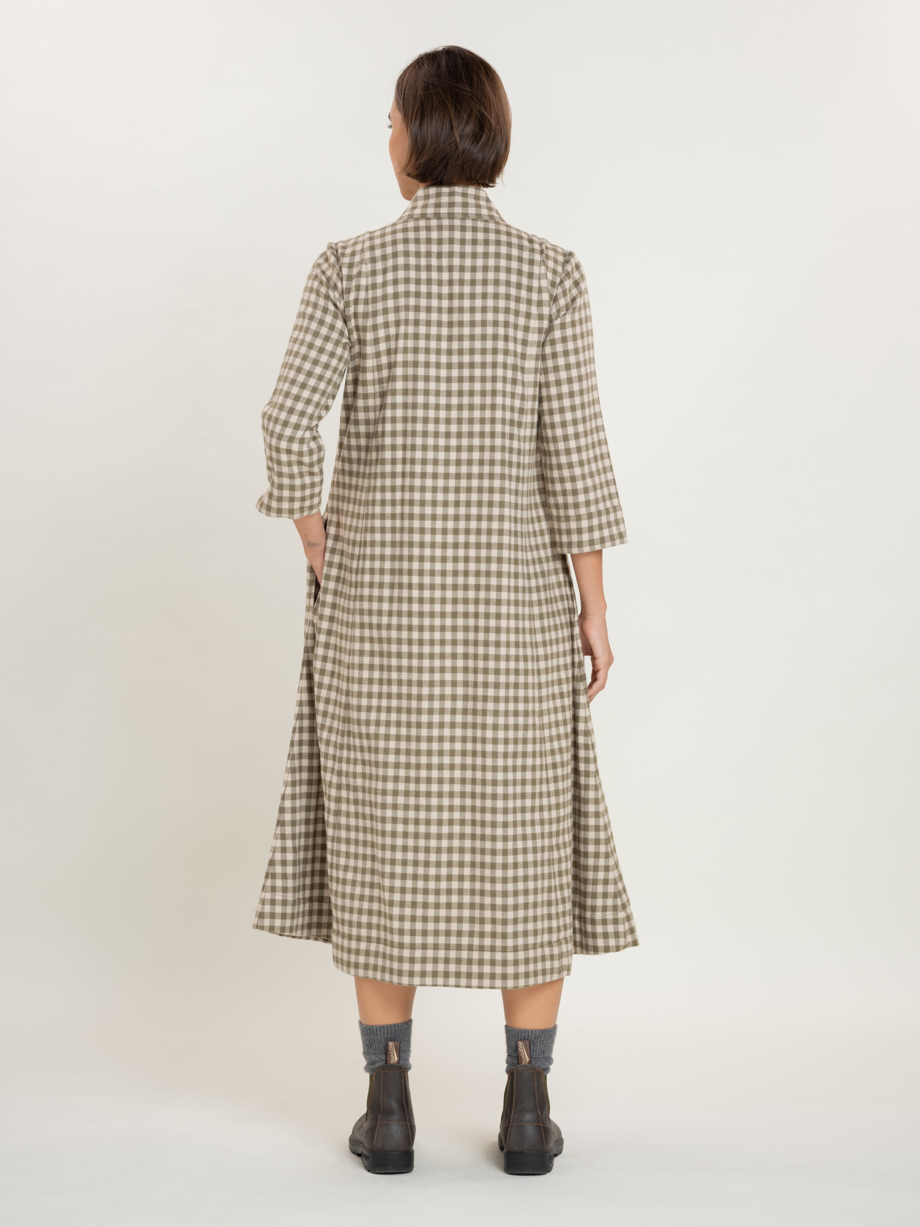 The Check Easy Winter Dress
