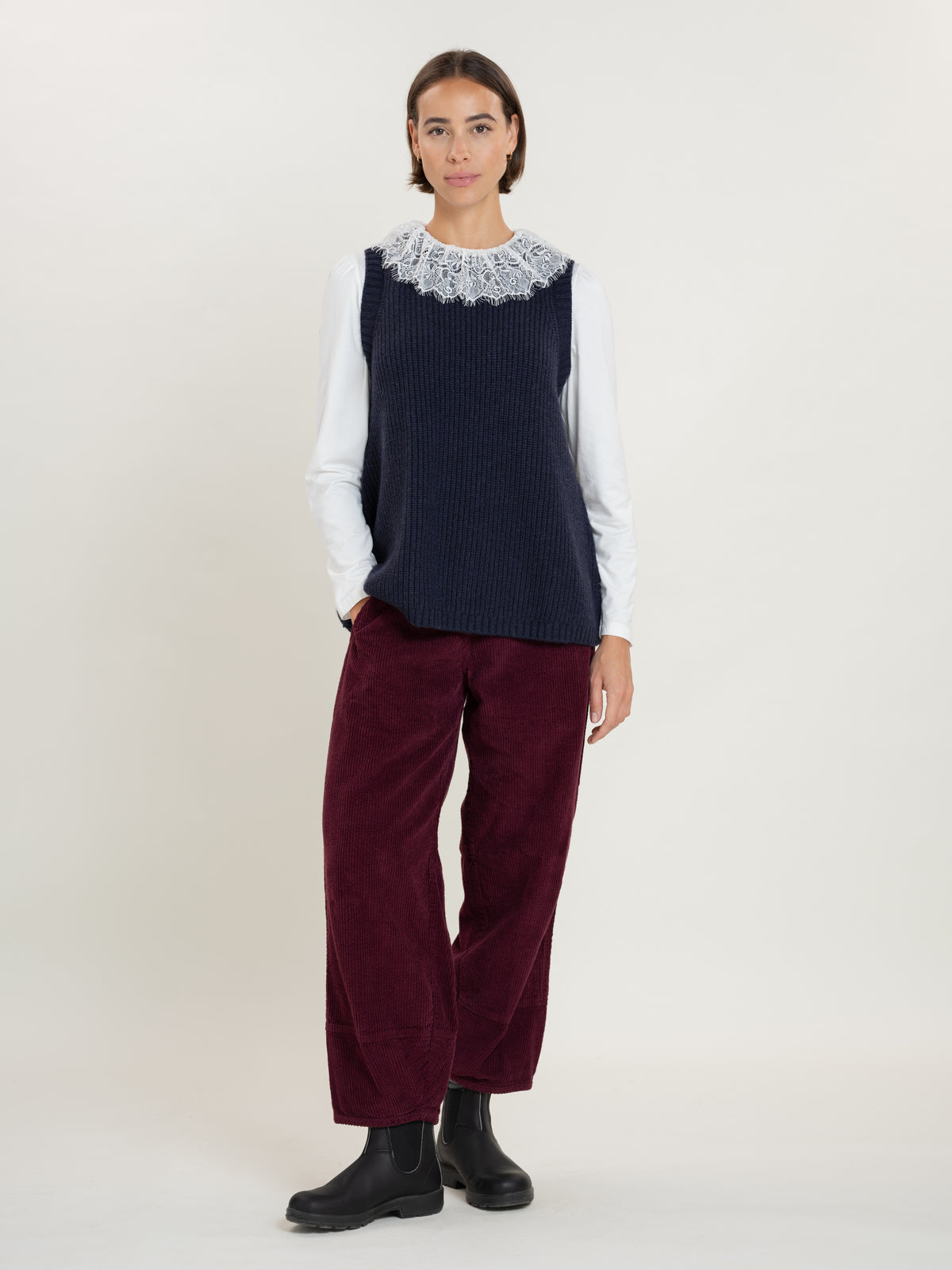 #colour_Navy - Wool/Cashmere