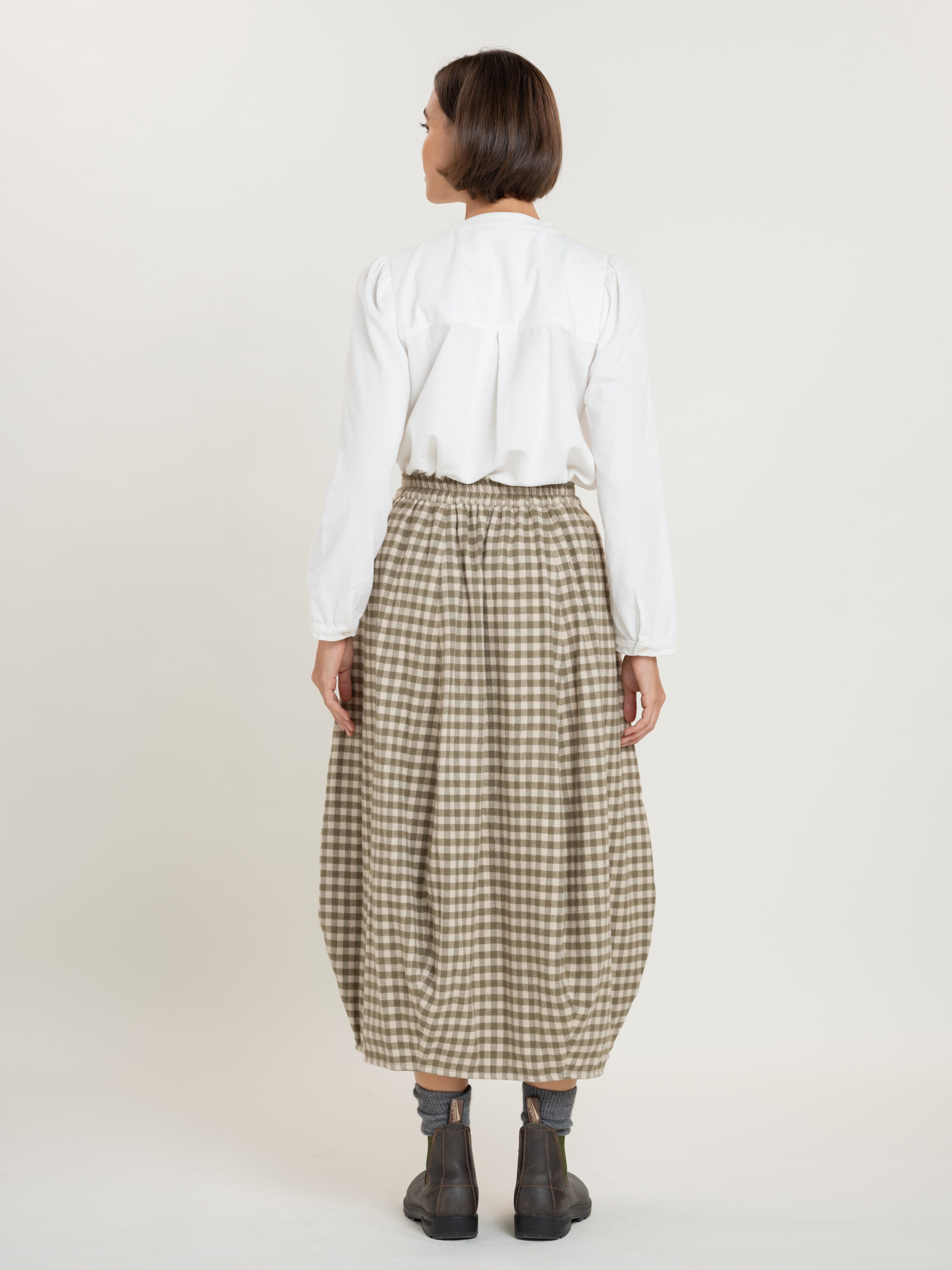 The Check Tulip Skirt