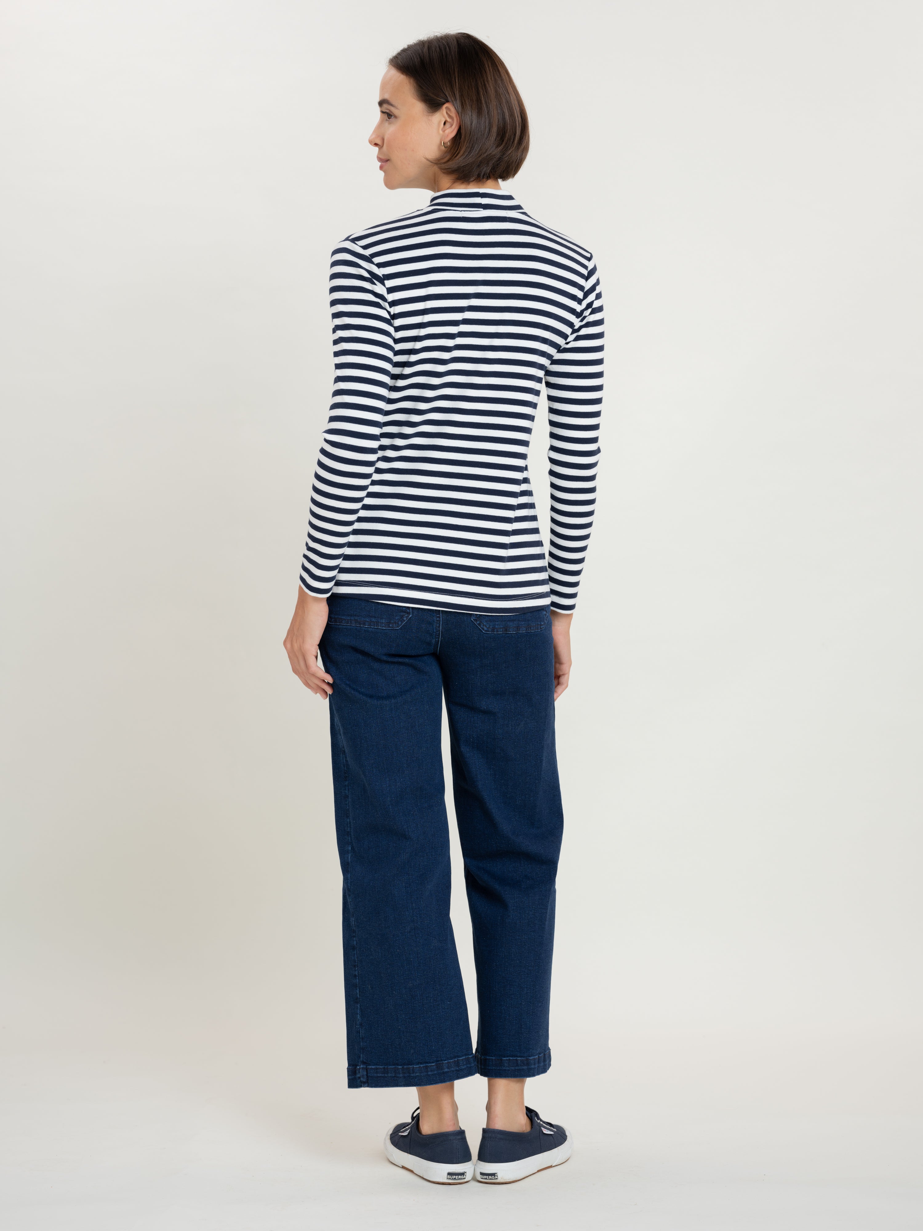 #colour_Navy/White Stripe - Cotton