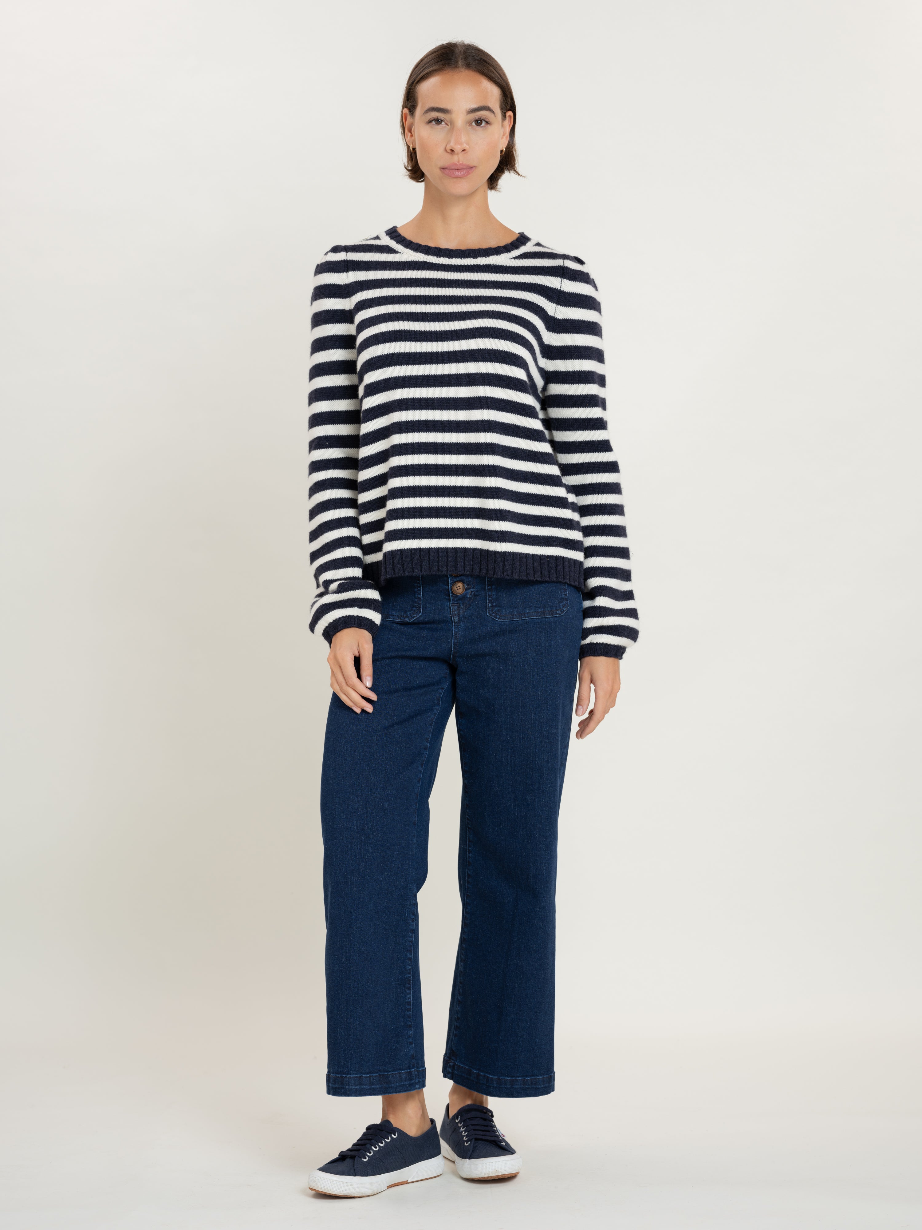 #colour_Navy/Ivory - Wool/Cashmere