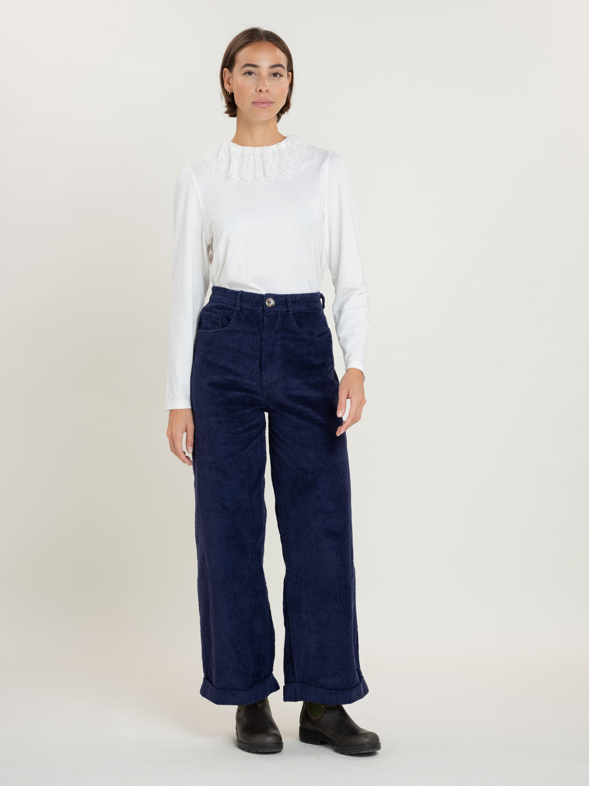 #colour_Navy - Stretch Jumbocord
