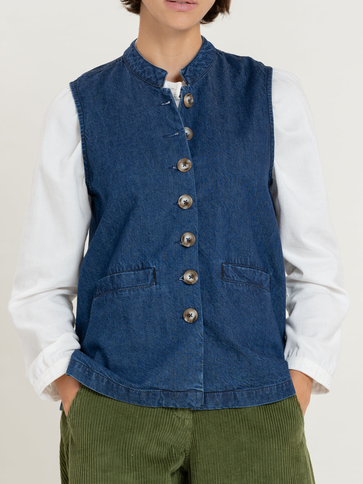 The Denim Willa Waistcoat