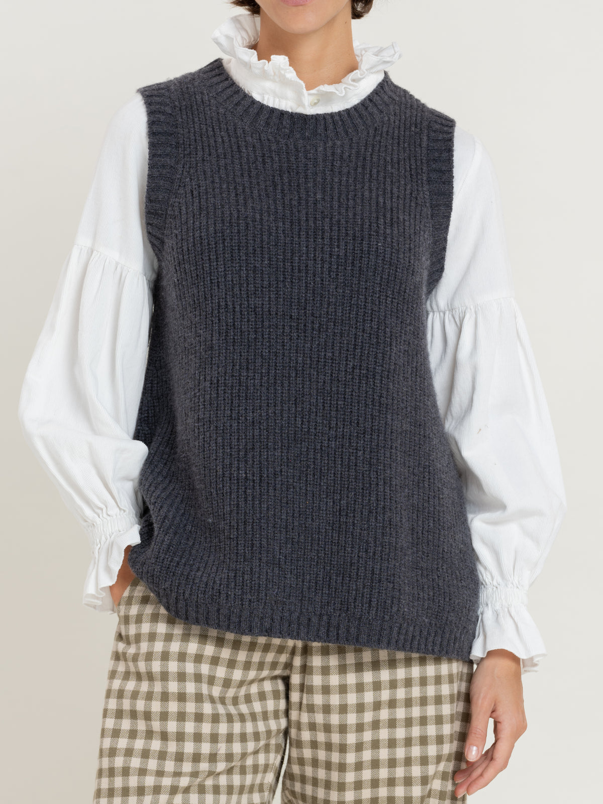 #colour_Charcoal Melange - Wool/Cashmere