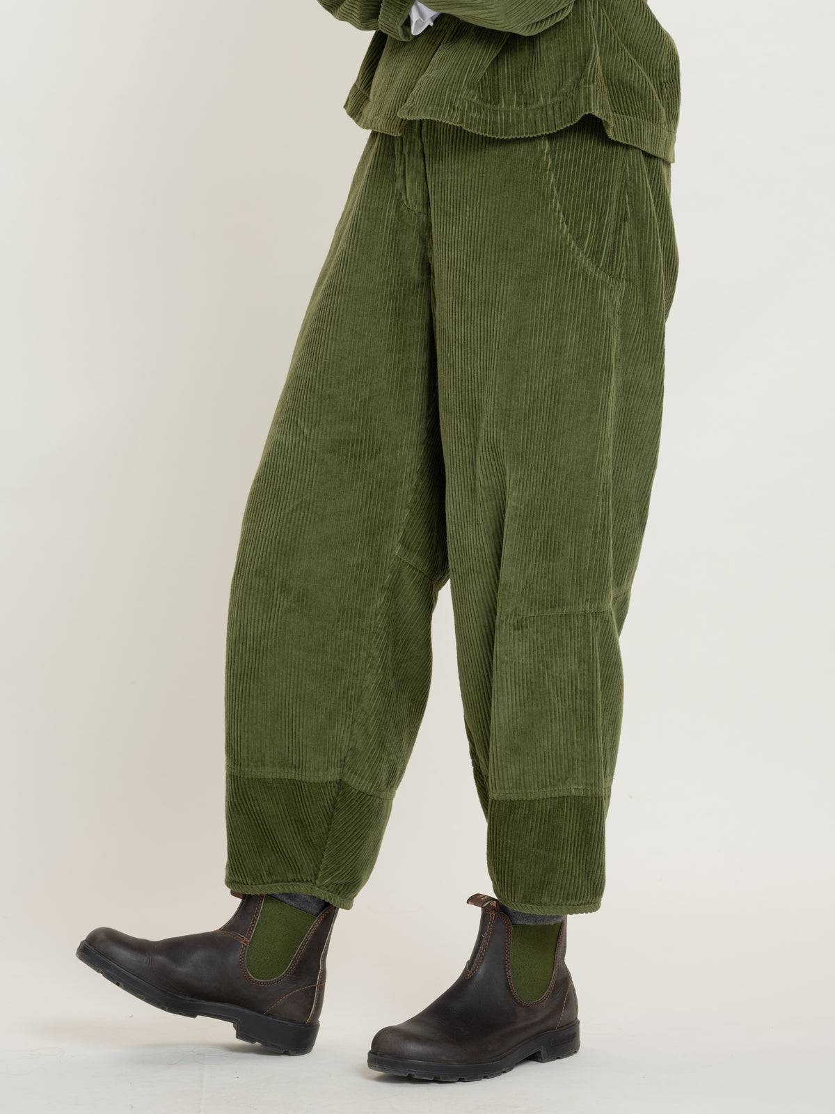 #colour_Moss - Washed Jumbocord