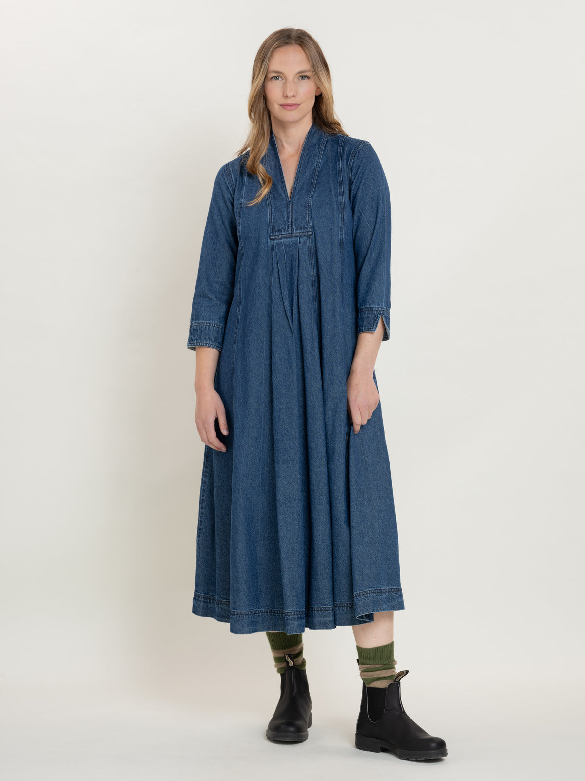 The Easy Denim Dress