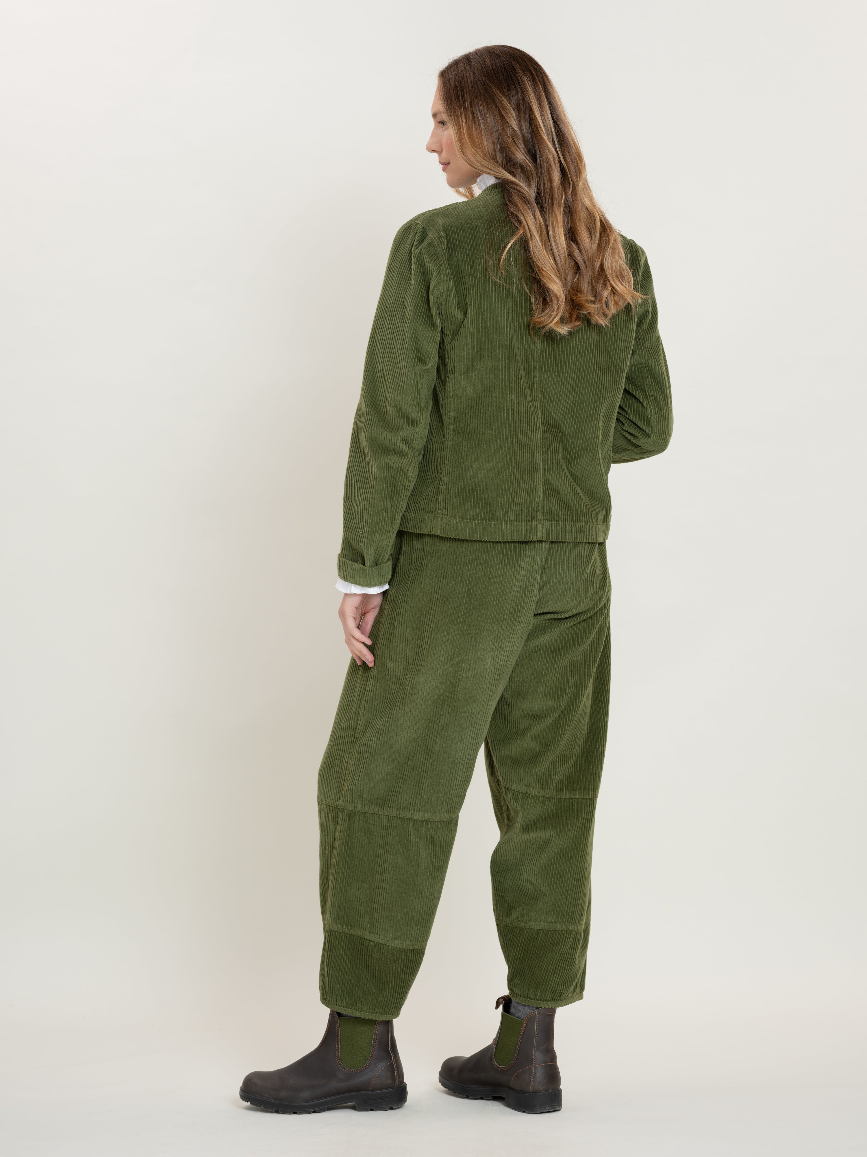 #colour_Moss - Washed Jumbocord