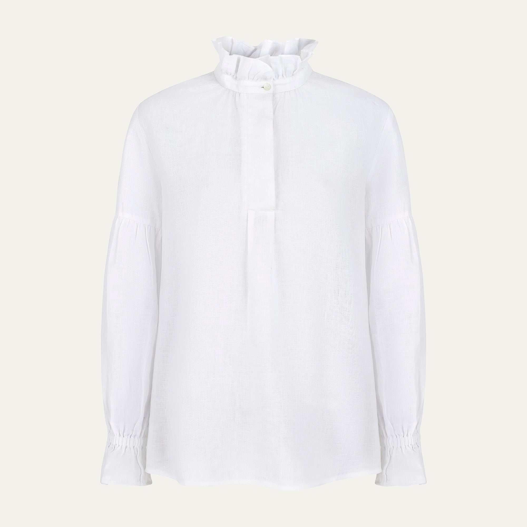 The Lightweight Linen Edwardian Shirt