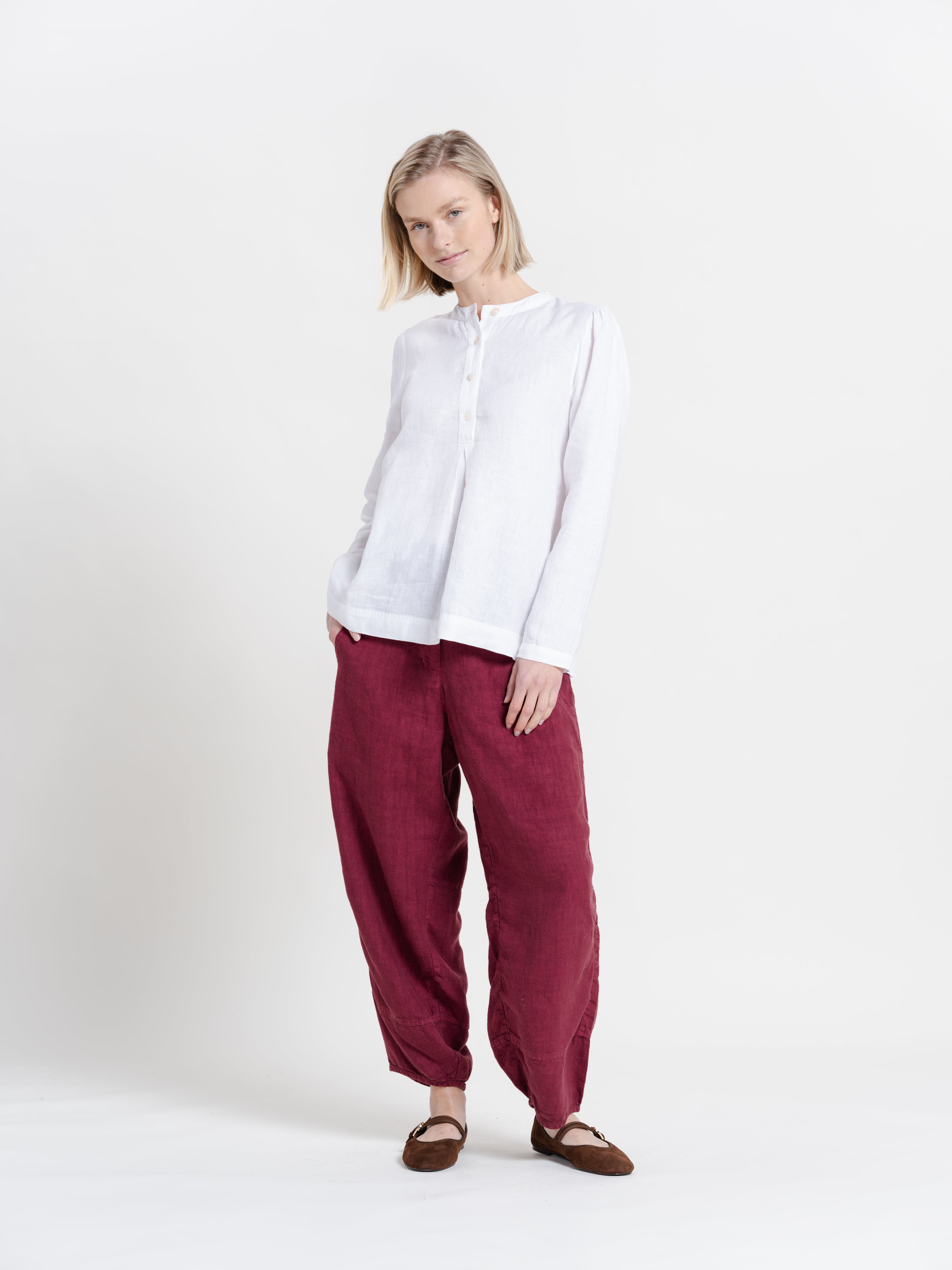 The Lightweight Linen Alba Shirt