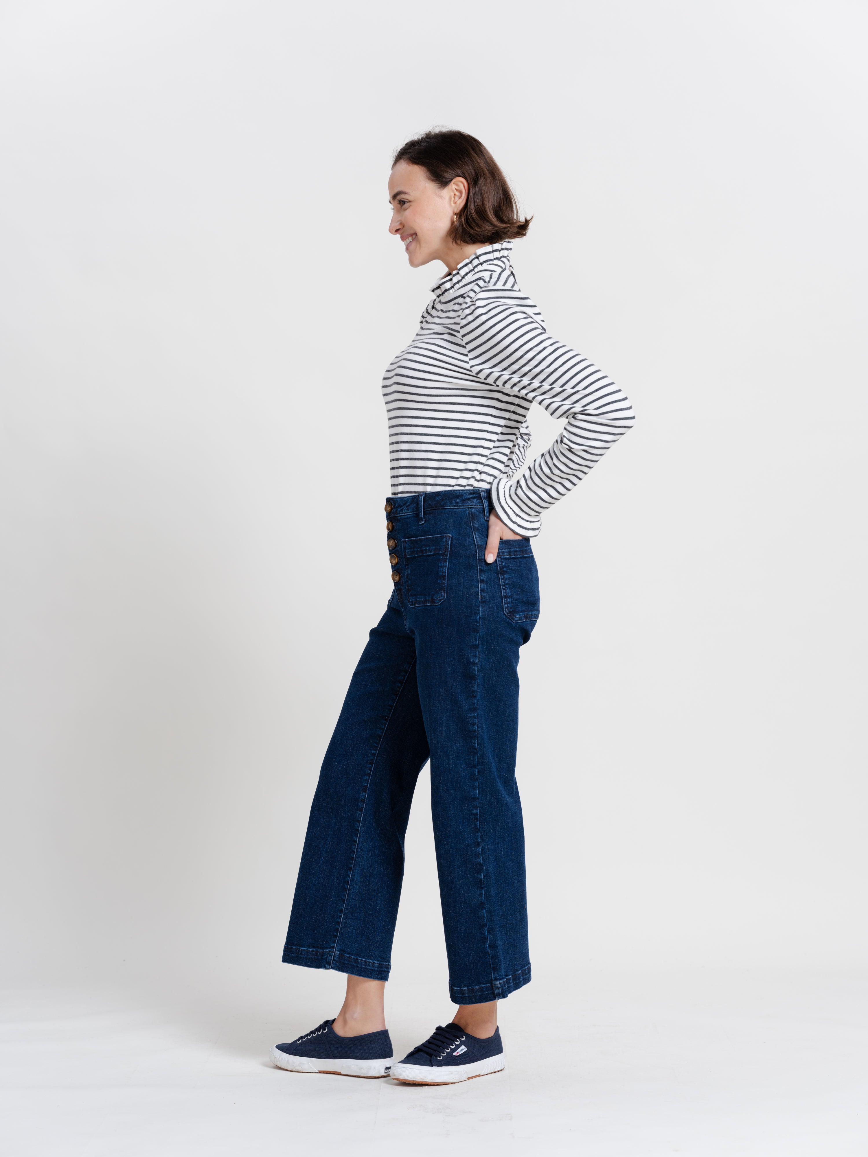 The Jersey Ruffle Top