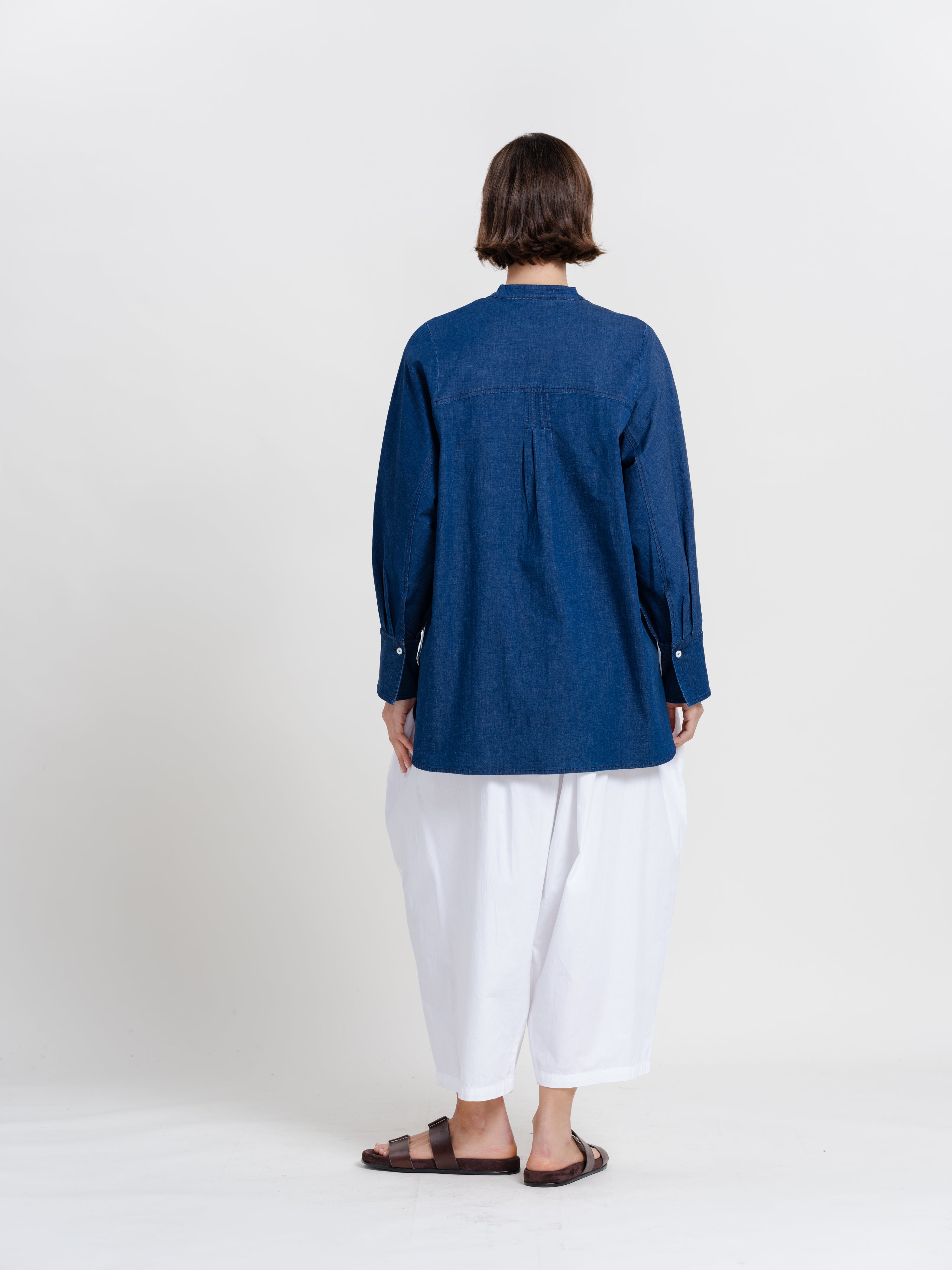 The Lightweight Denim Poet Shirt